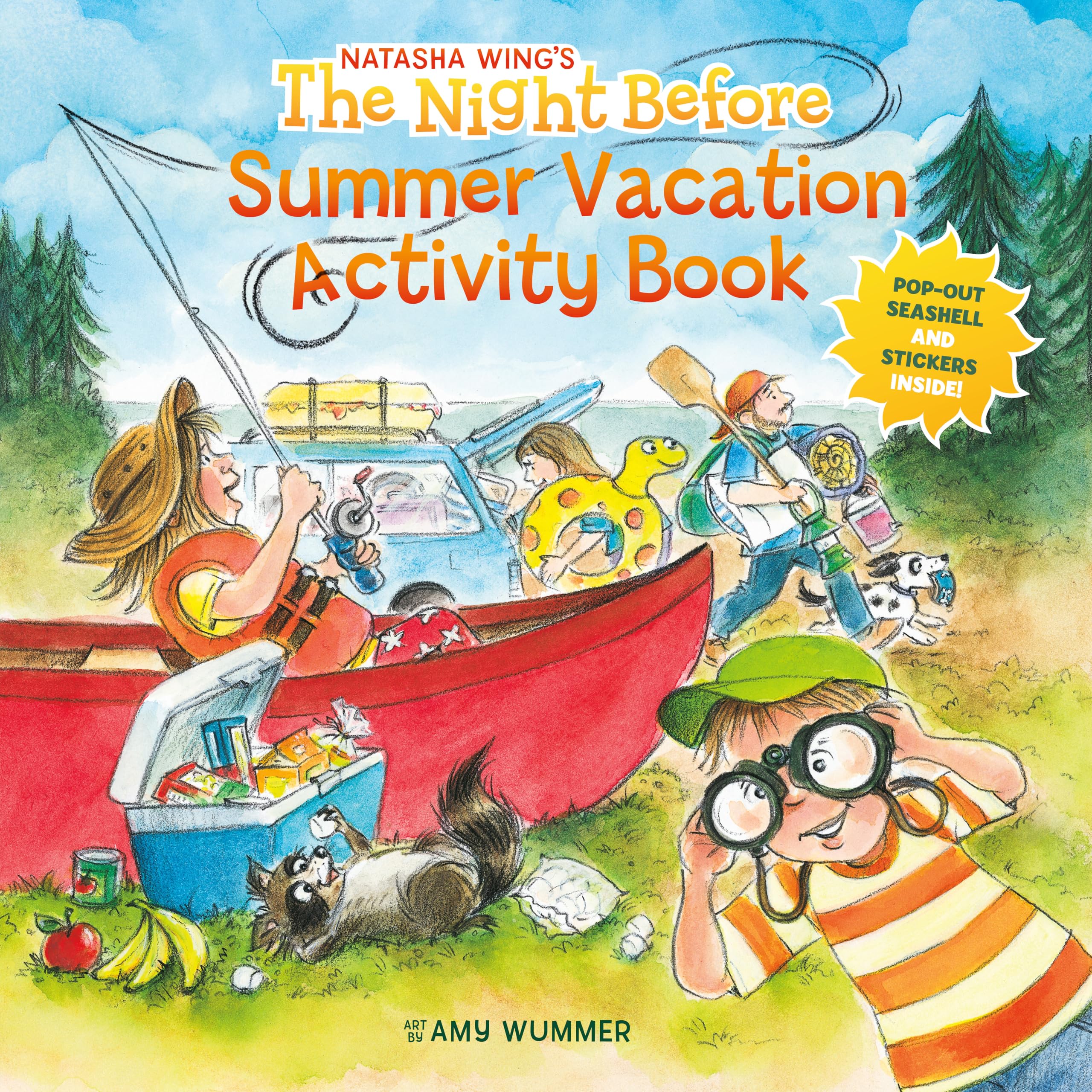 The Night Before Summer Vacation Activity Book,Used