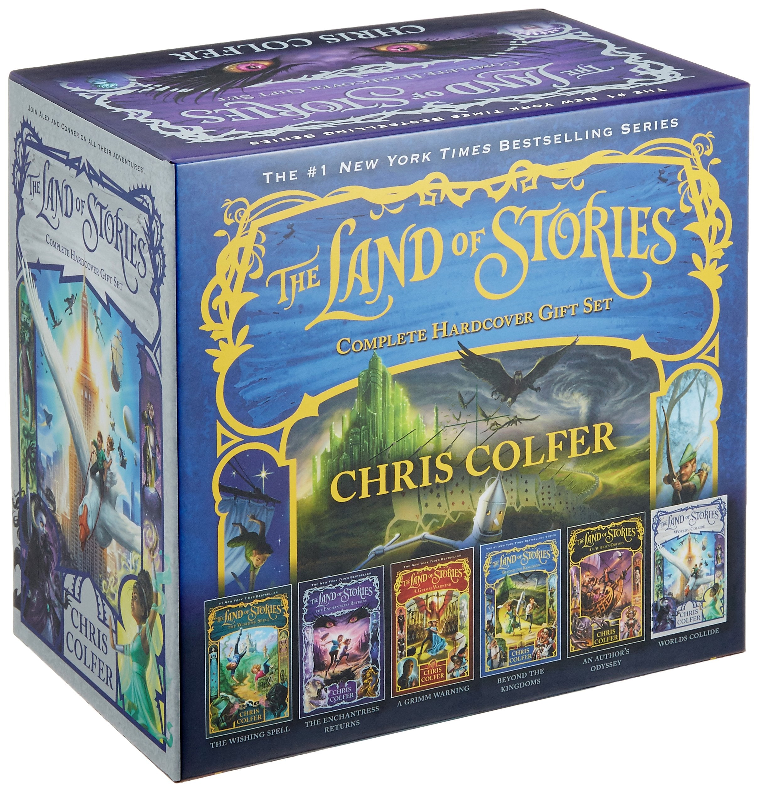 The Land of Stories Complete Hardcover Gift Set,Used