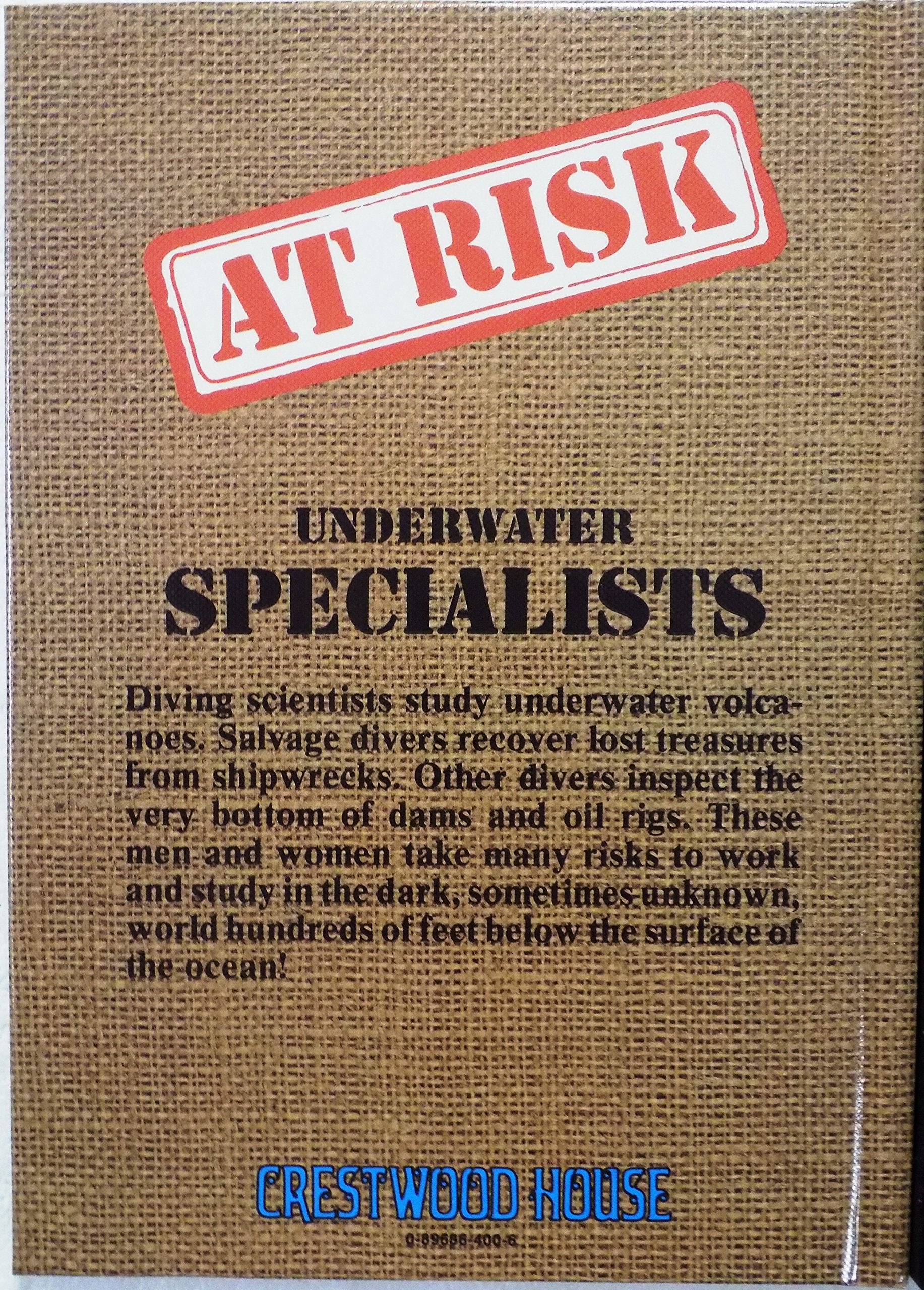 Underwater Specialists (At Risk Series),Used