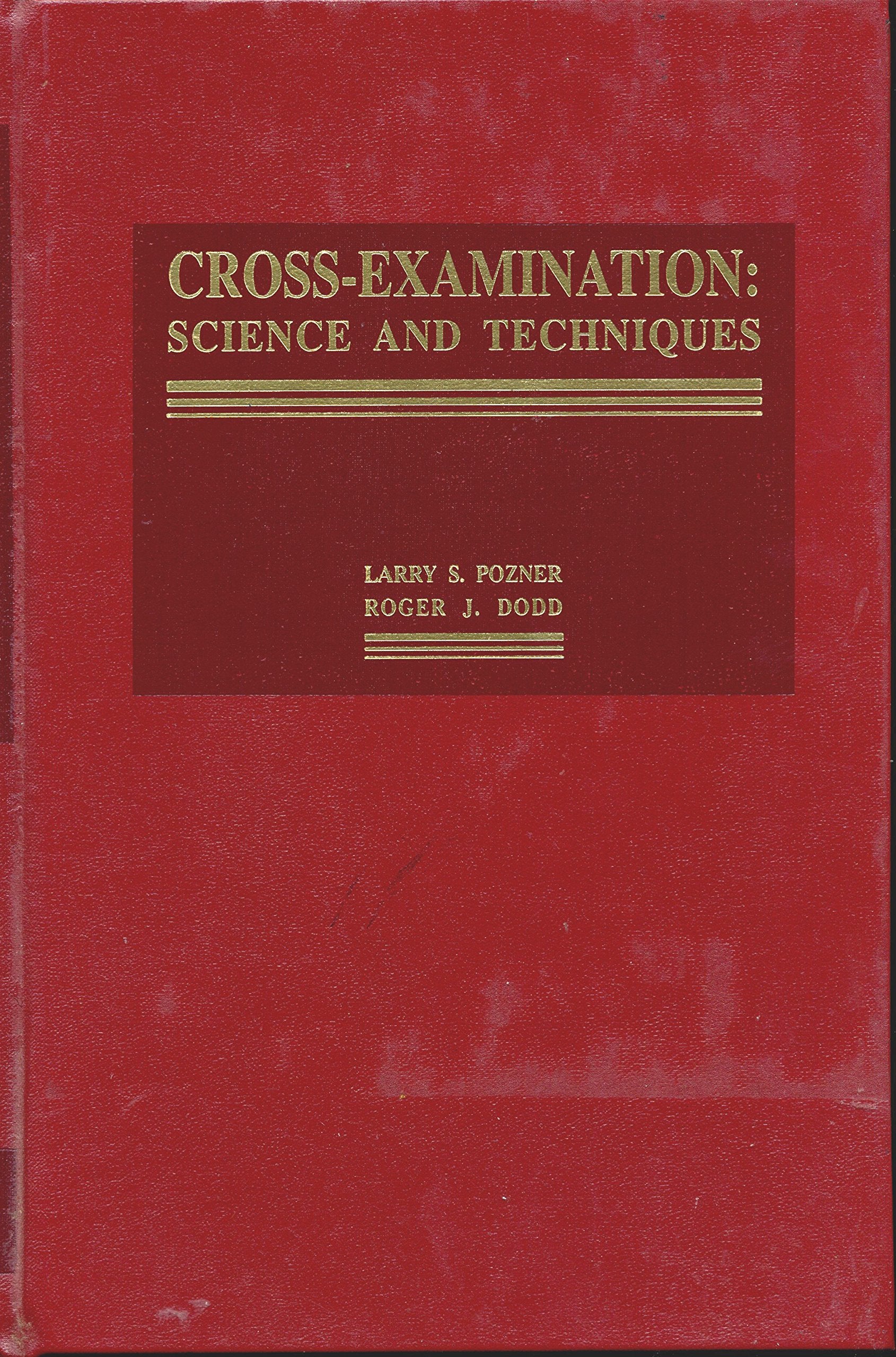 CrossExamination: Science & Techniques,Used