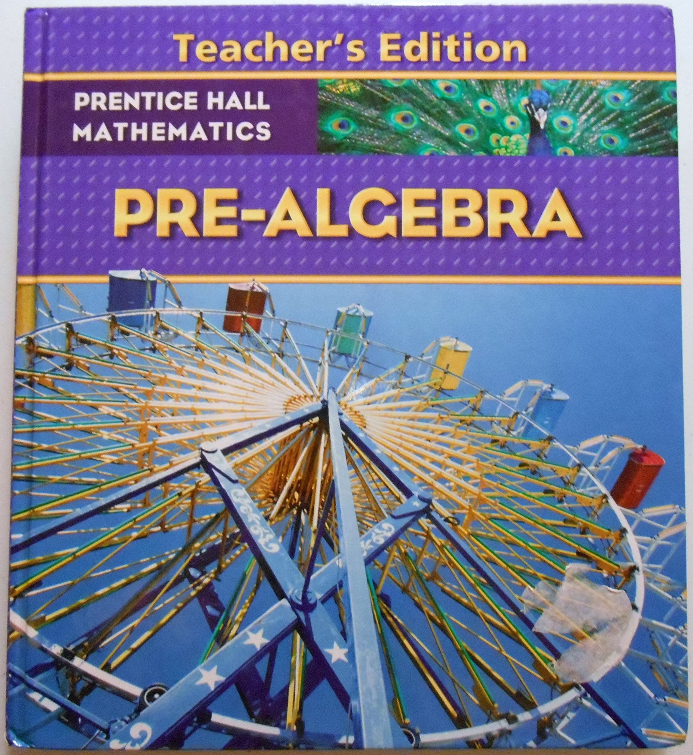 PreAlgebra, Teacher's Edition (Prentice Hall Mathematics),Used