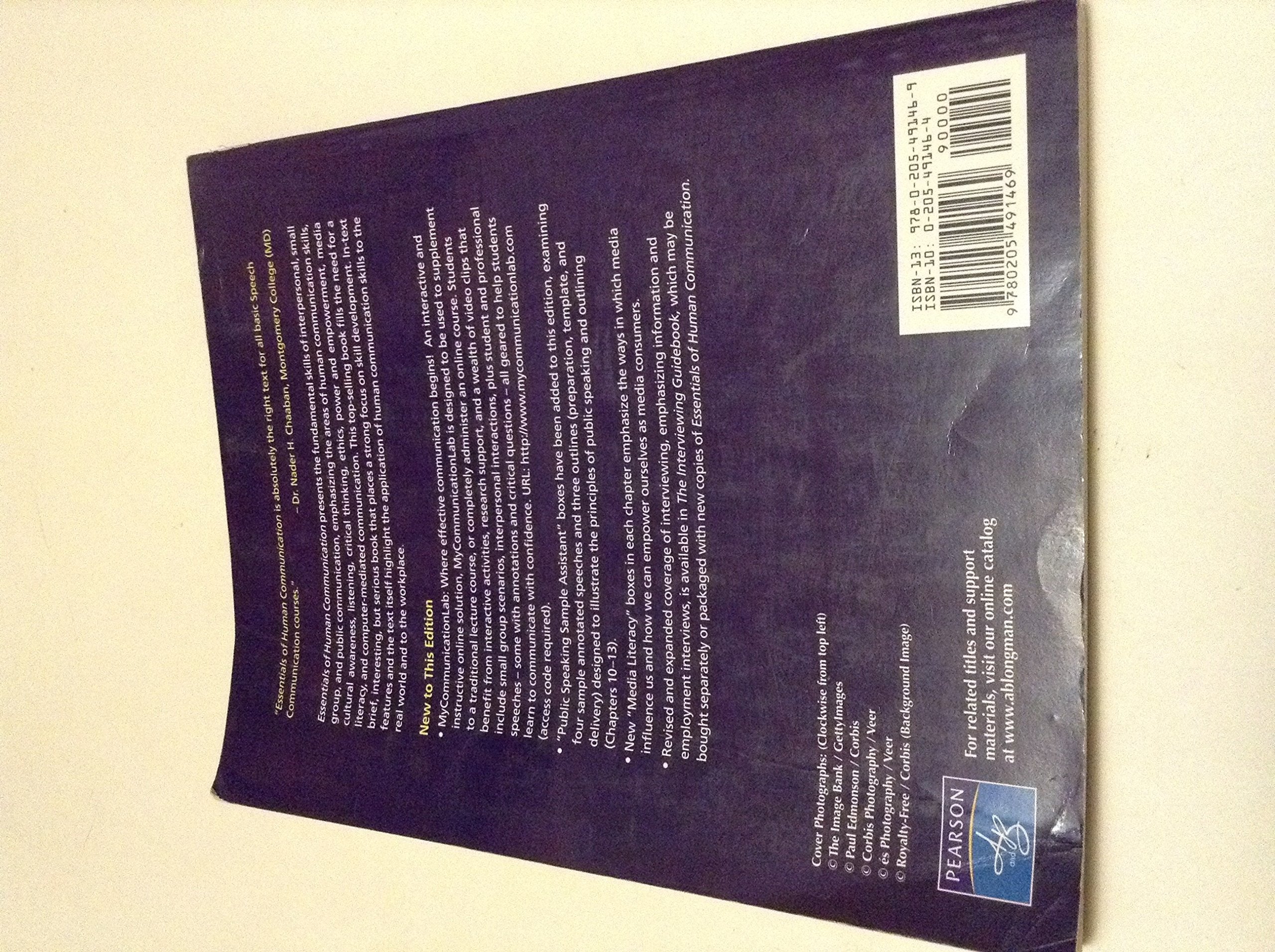Essentials of Human Communication (6th Edition),Used
