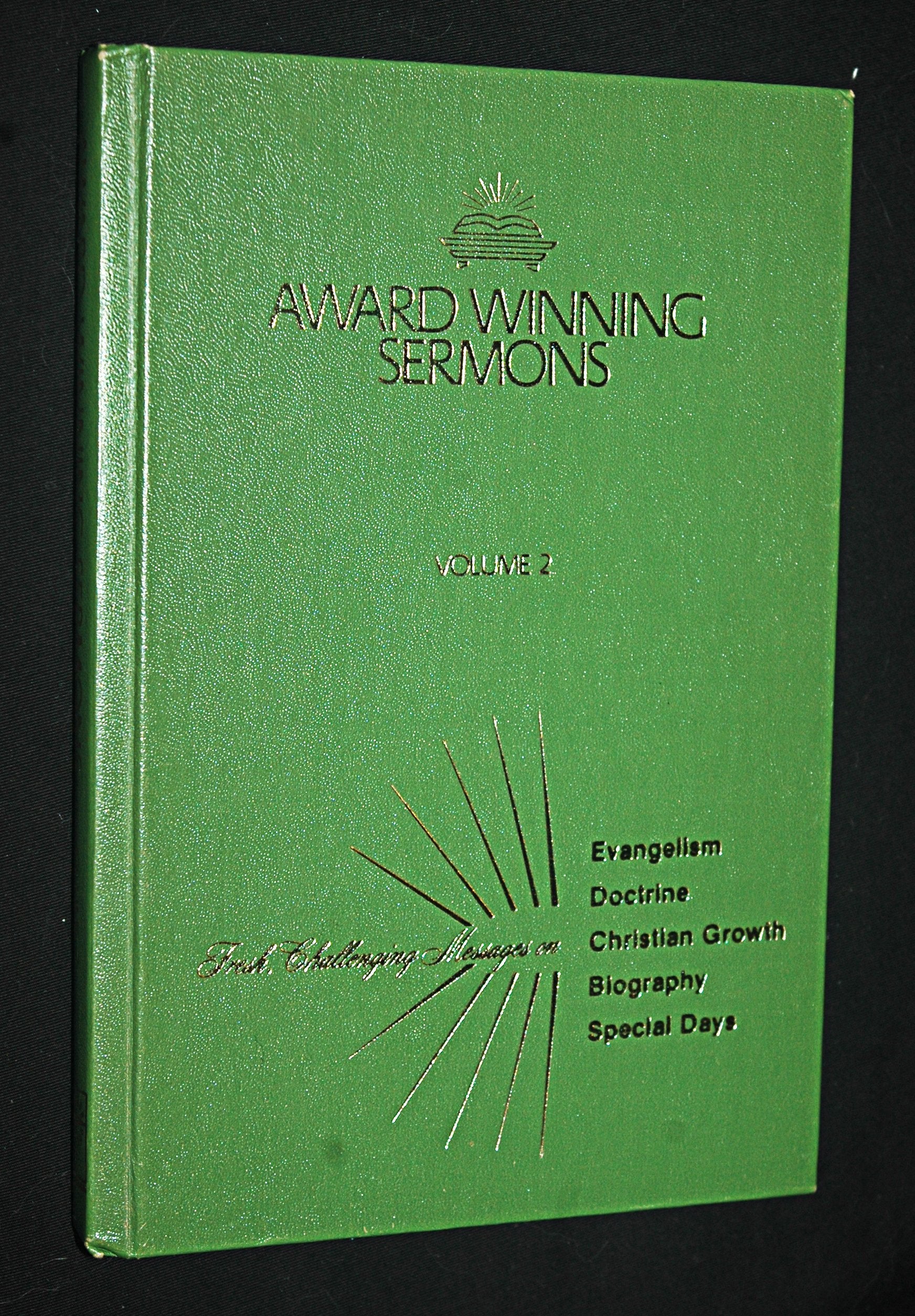 Award Winning Sermons (Vol. 2),Used