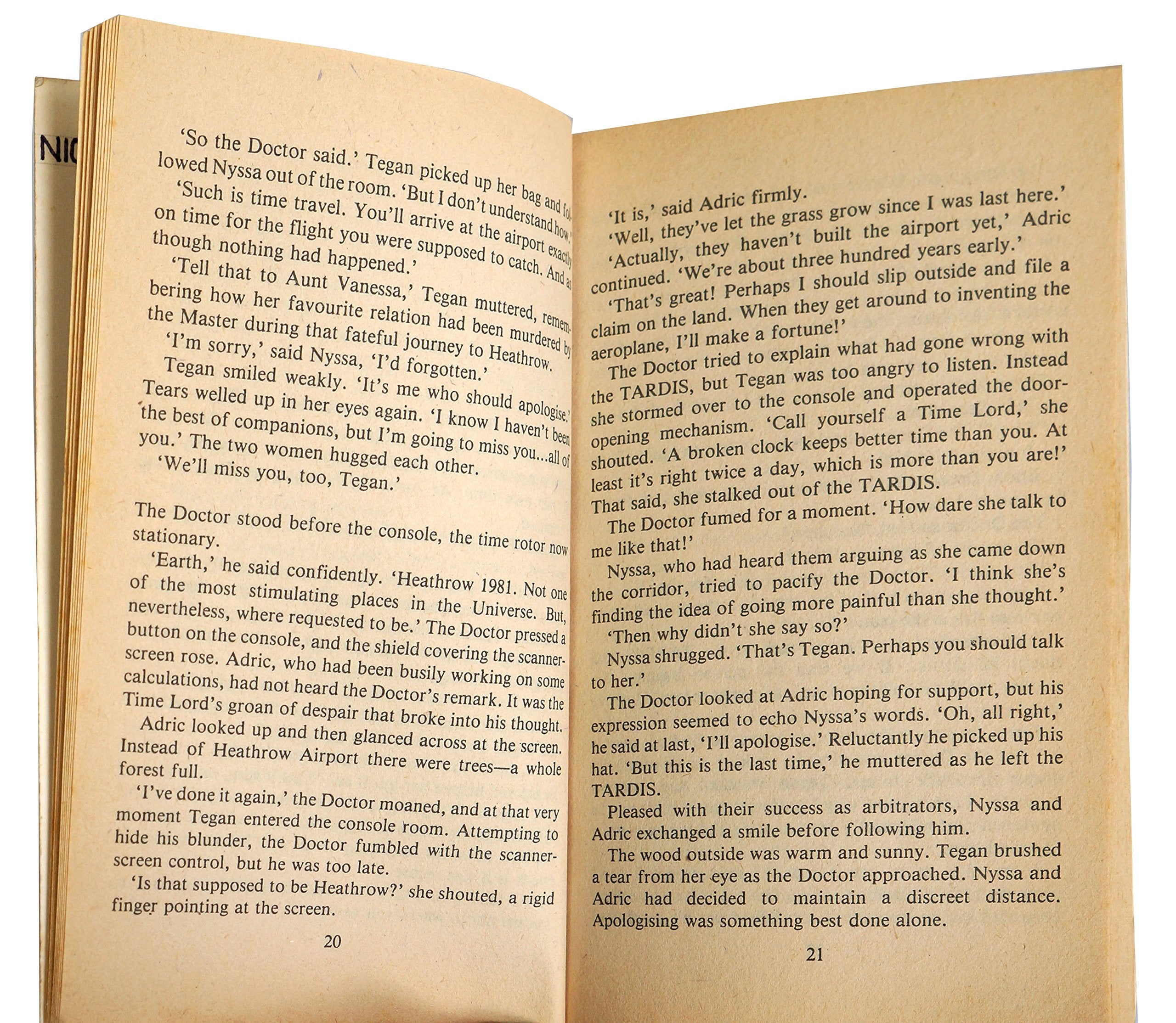 Doctor Who: The Visitation (Target Doctor Who Library, 69),Used