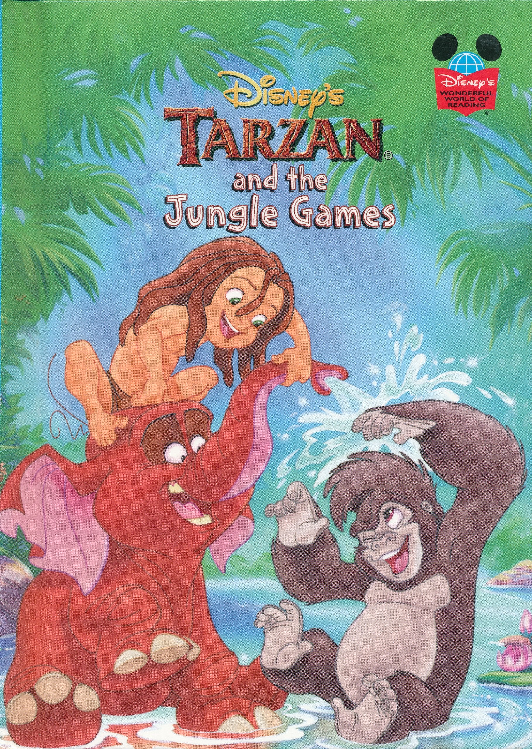 Disneys Tarzan And The Jungle Games (Disneys Wonderful World Of Reading),New