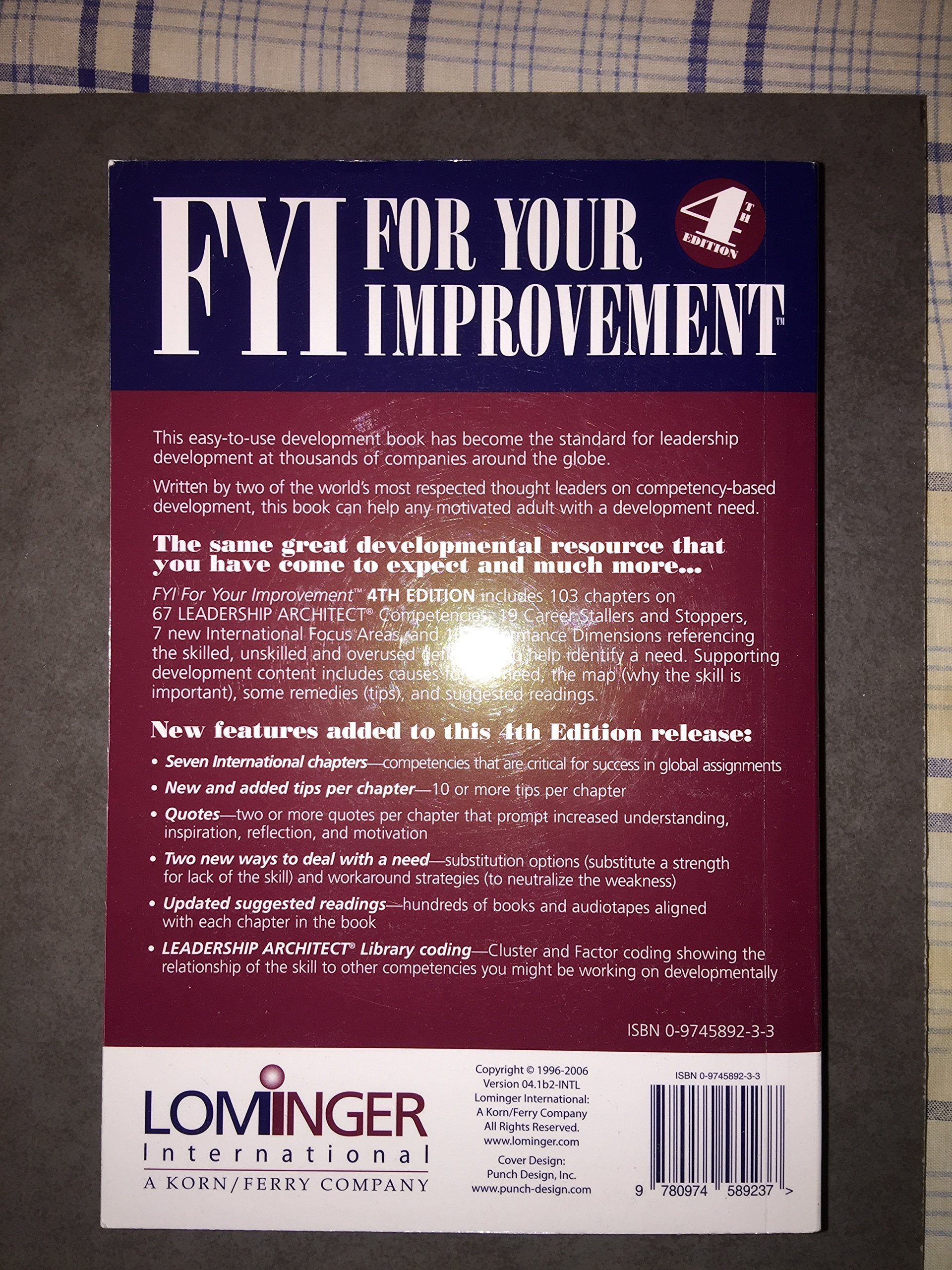 Fyi for Your Improvement,New