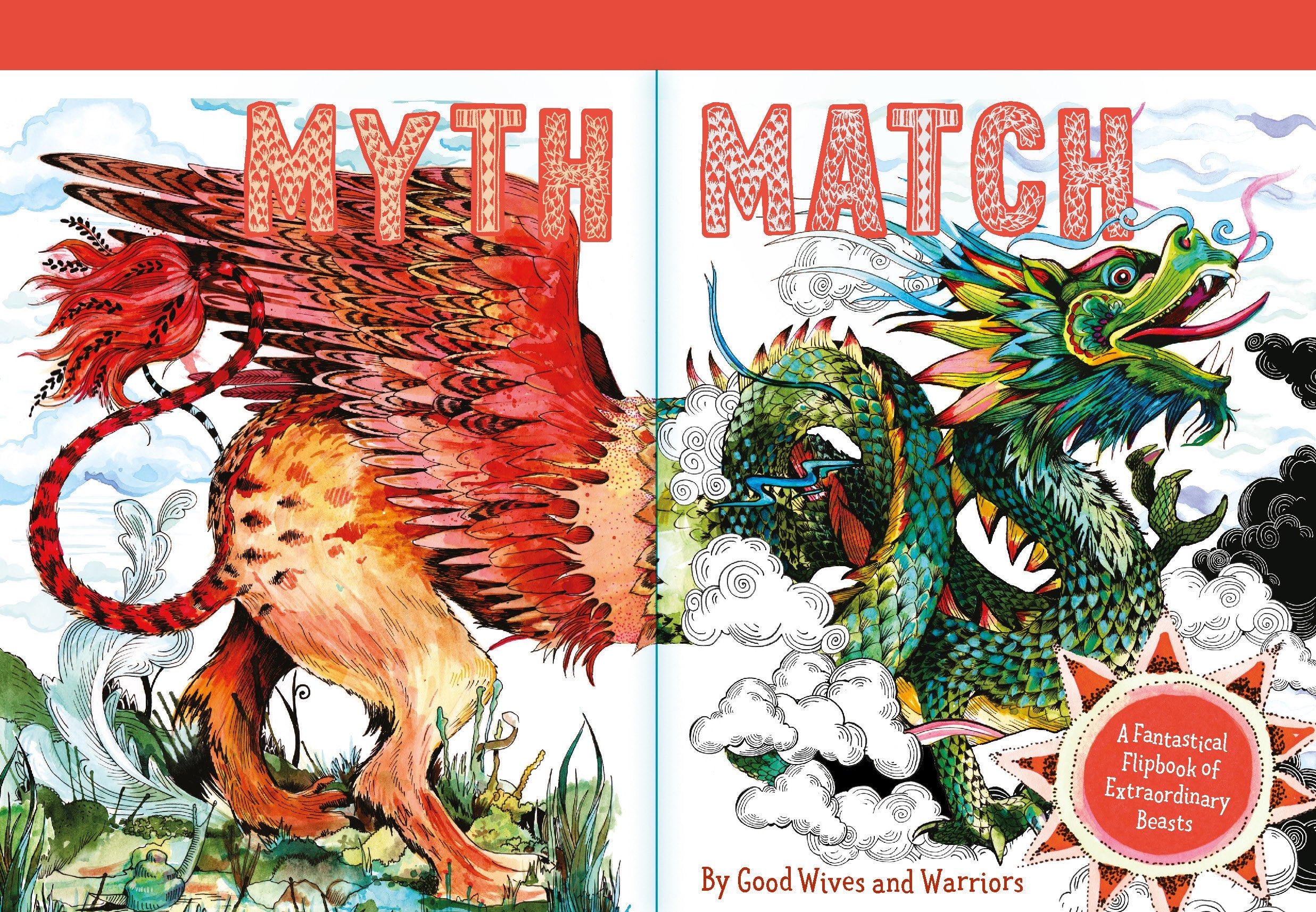 Myth Match: A Fantastical Flipbook Of Extraordinary Beasts