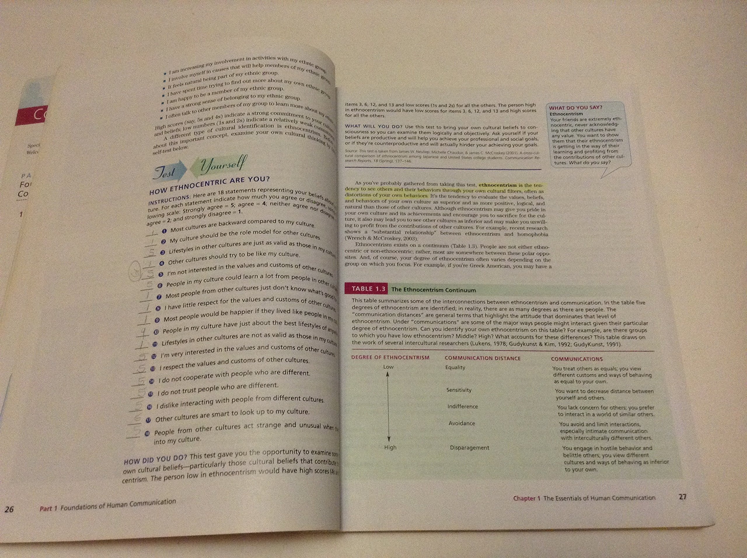 Essentials of Human Communication (6th Edition),Used