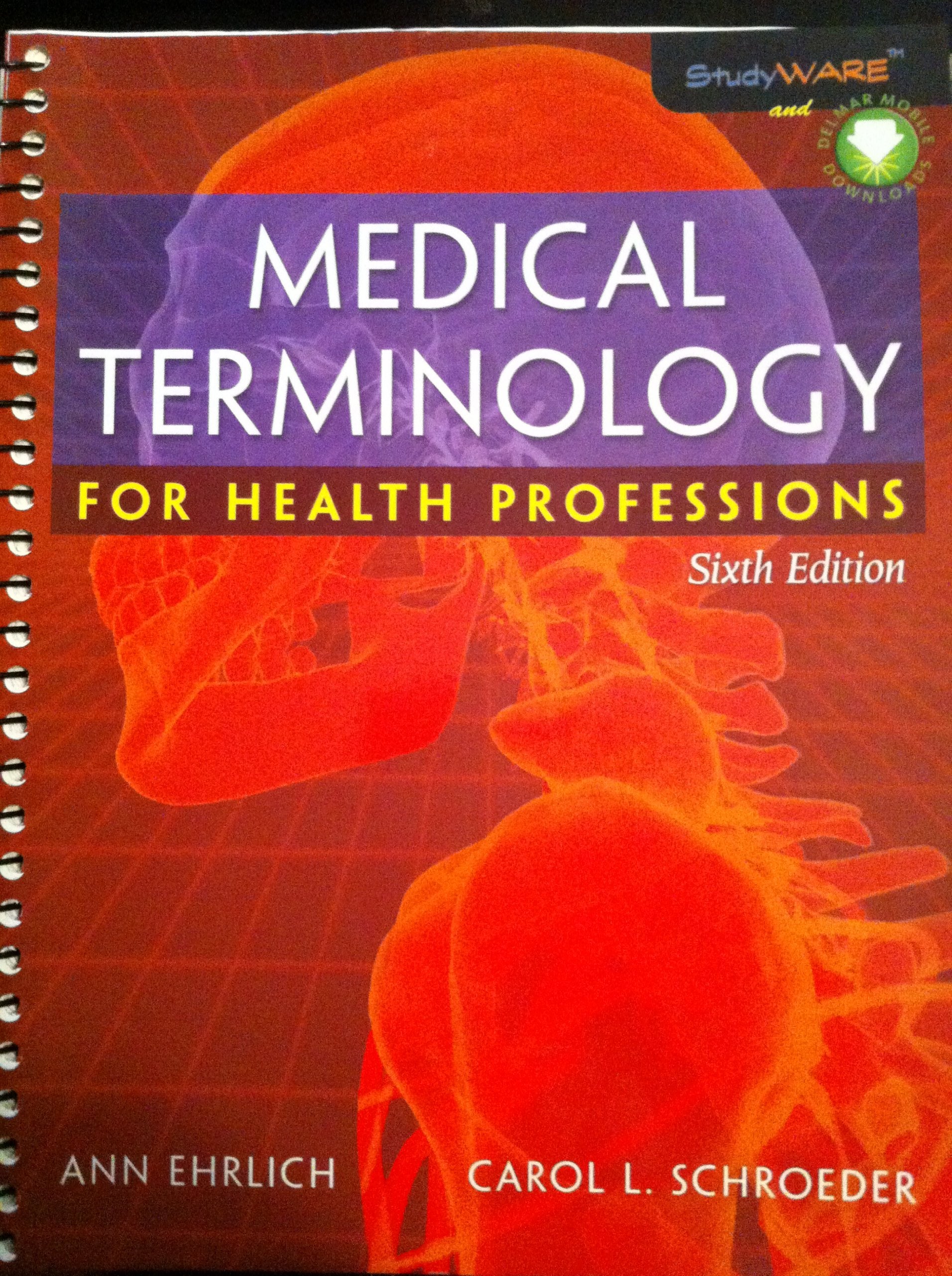 Medical Terminology For Health Professions