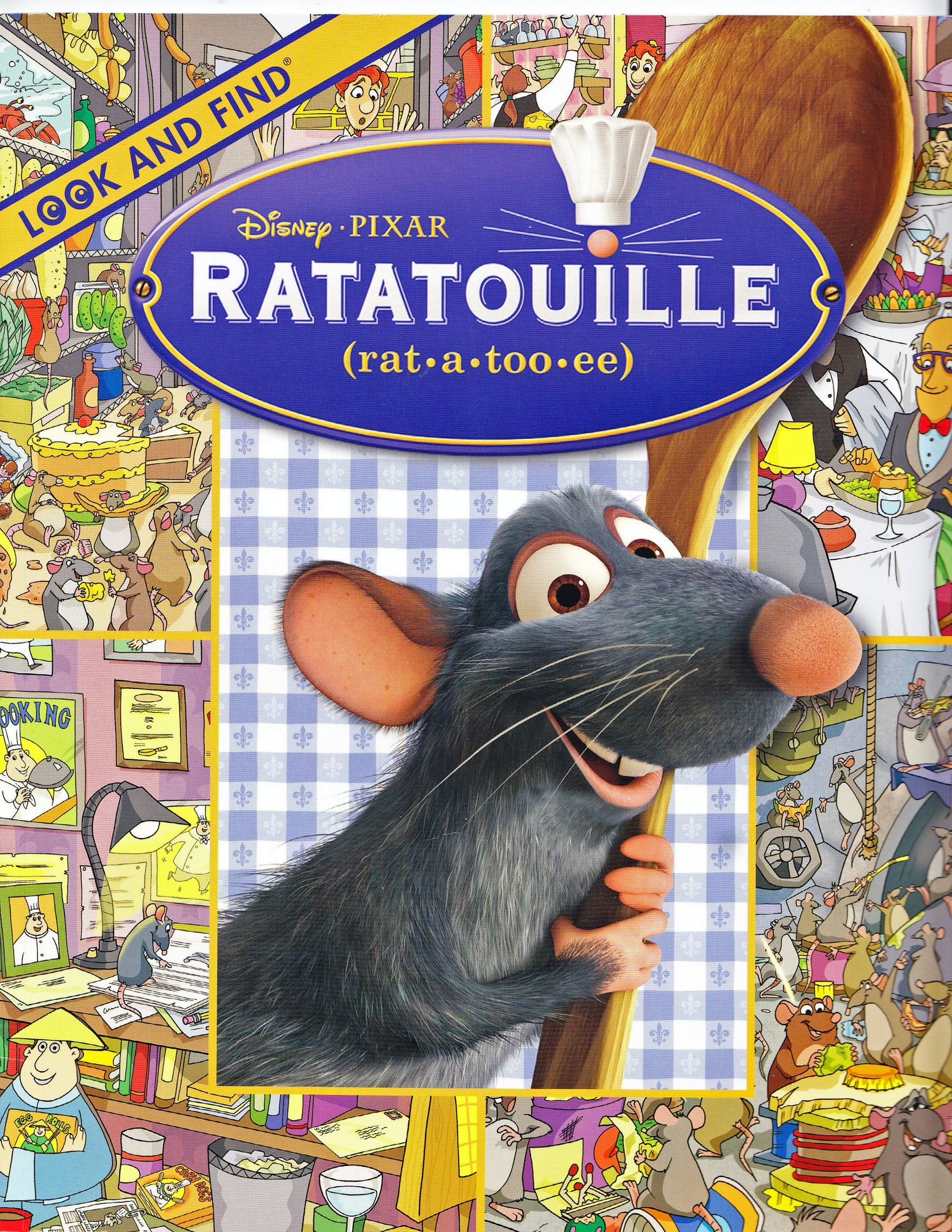 Ratatouille Look And Find,Used
