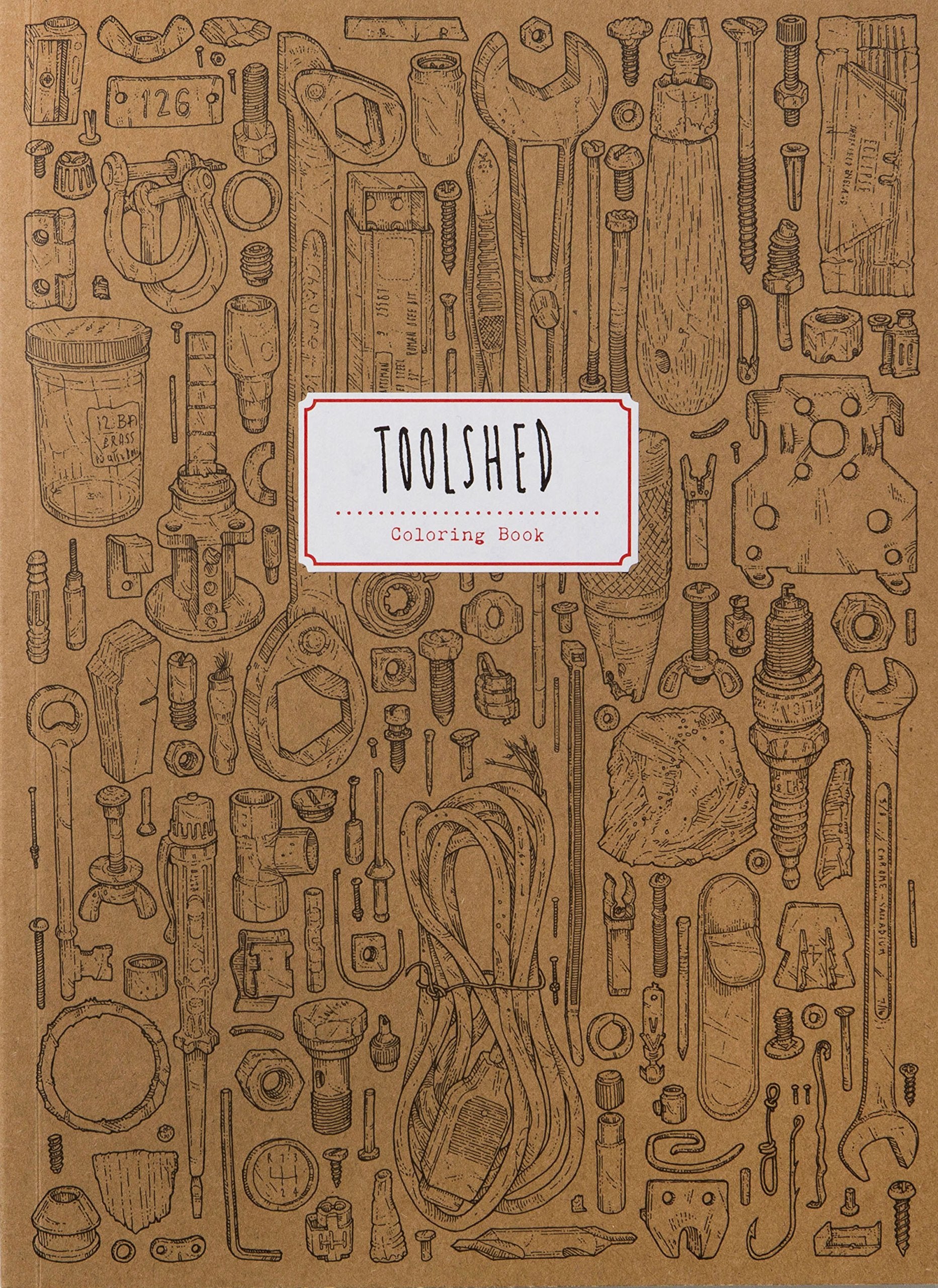 Toolshed Coloring Book