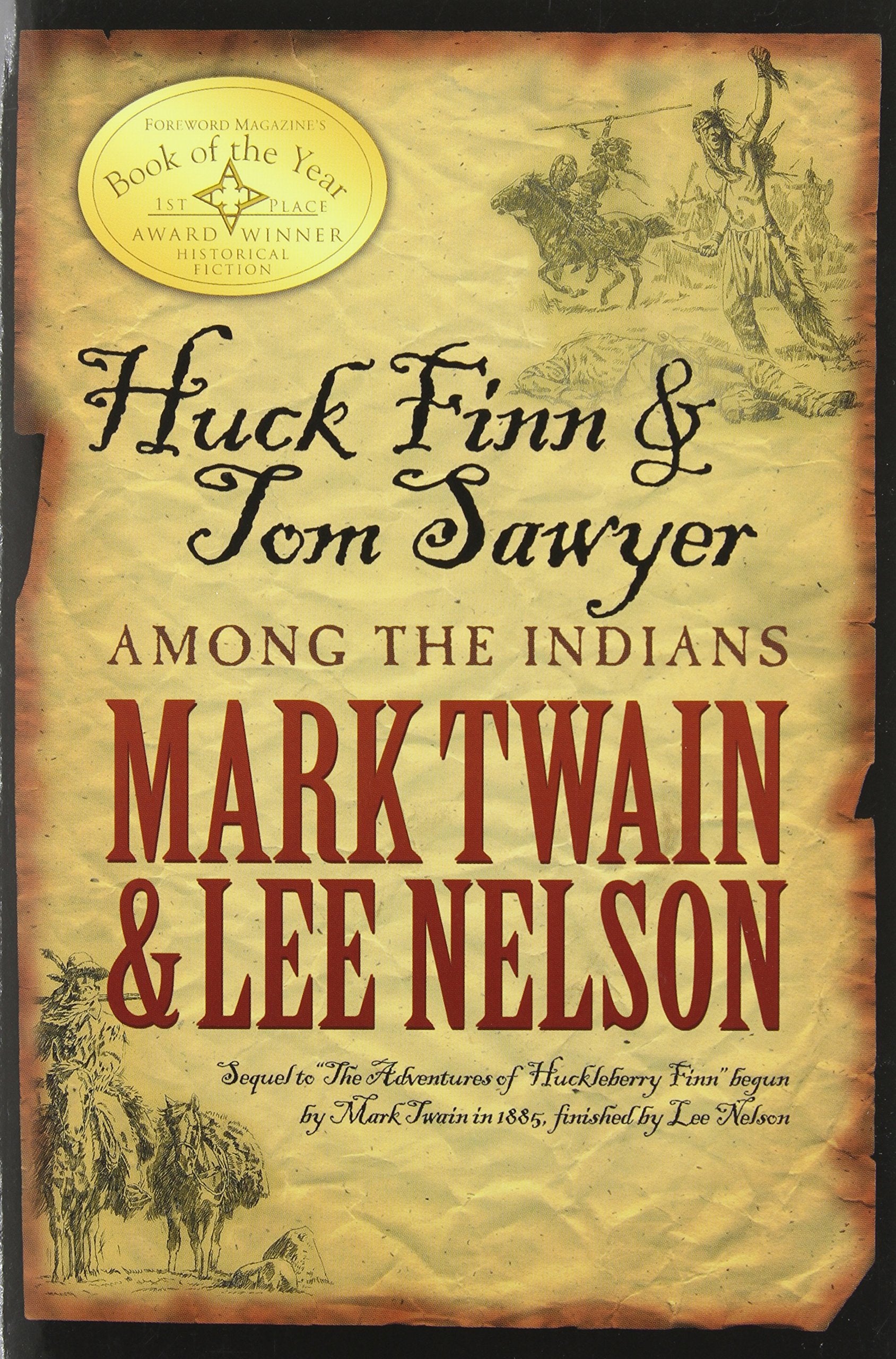 Huck And Tom Among The Indians,Used