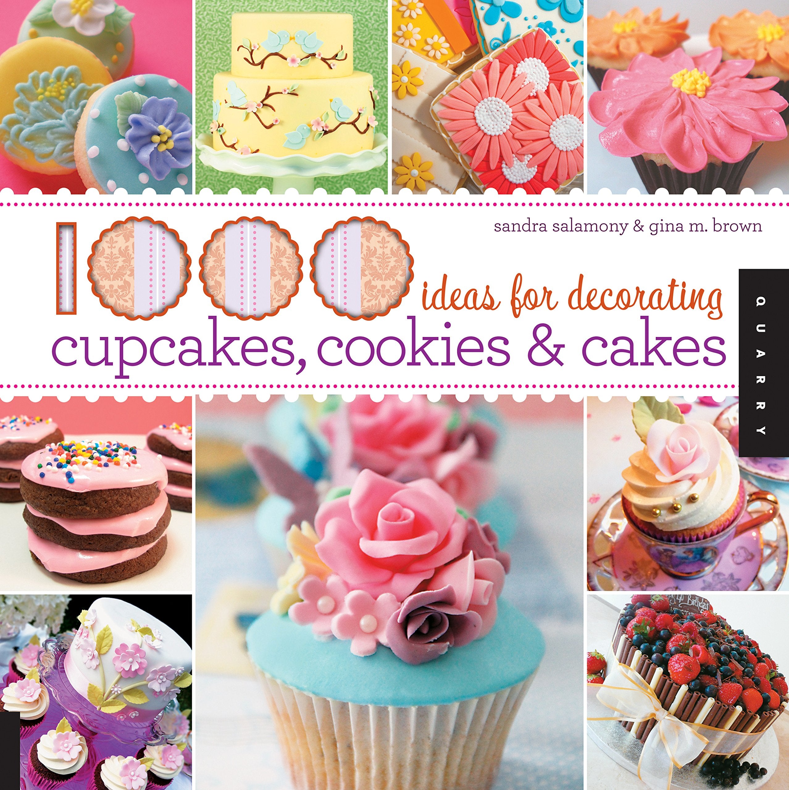 1,000 Ideas for Decorating Cupcakes, Cookies & Cakes,New
