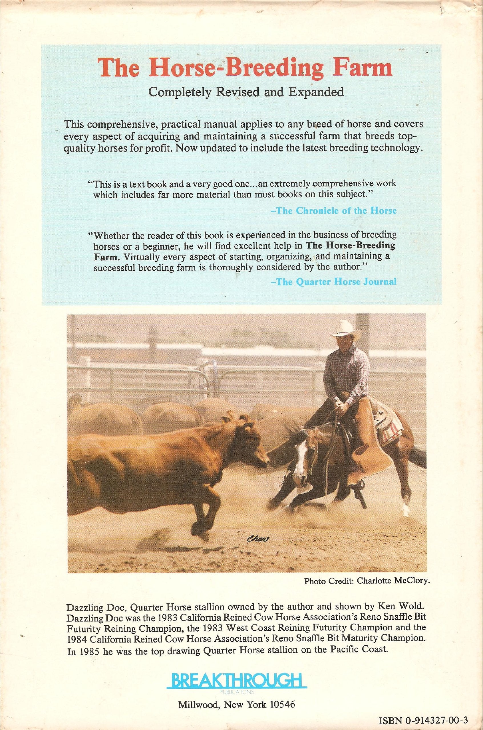 The Horse Breeding Farm,Used