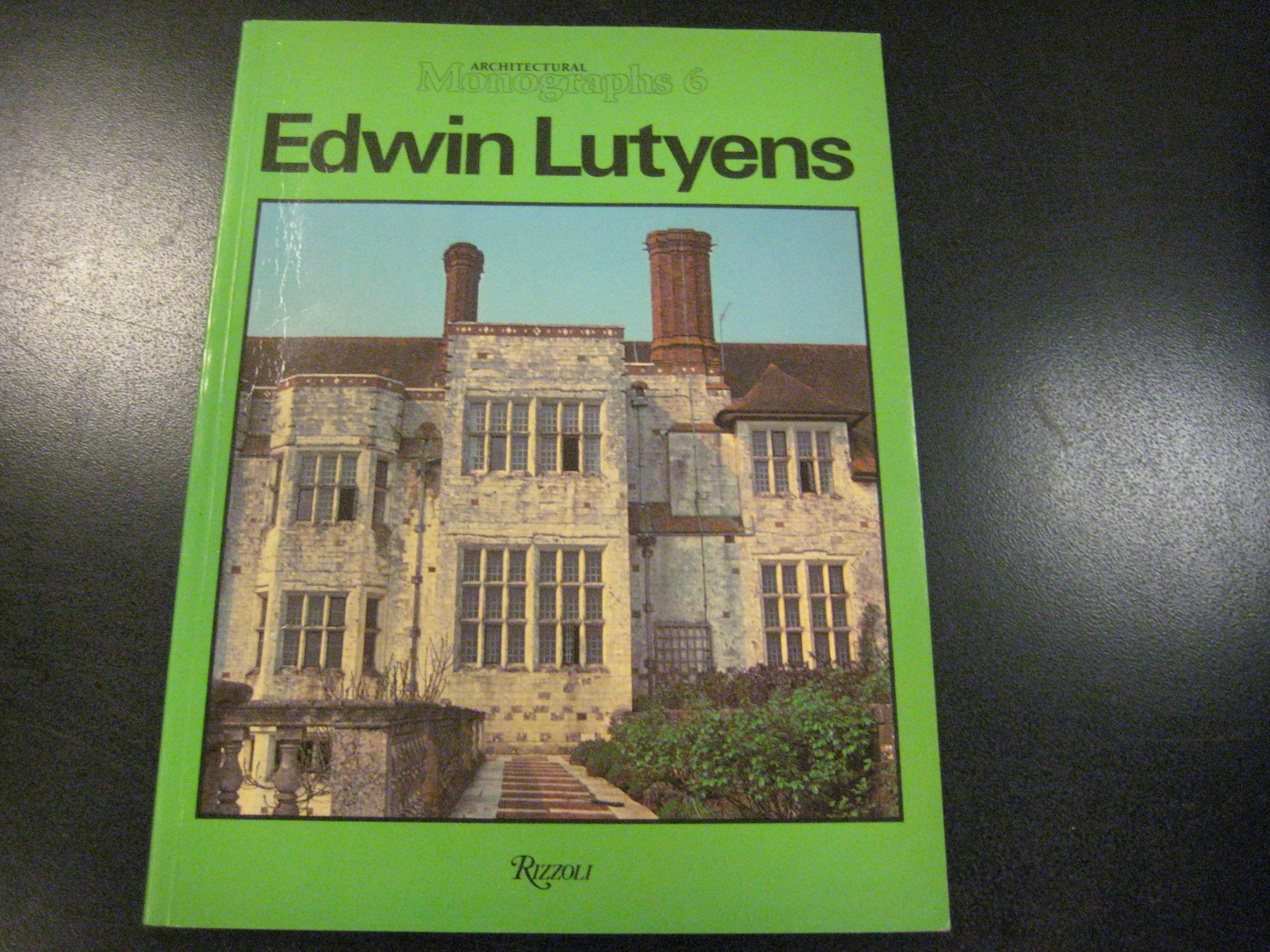 Edwin Lutyens (Architectural Monographs No 6),Used