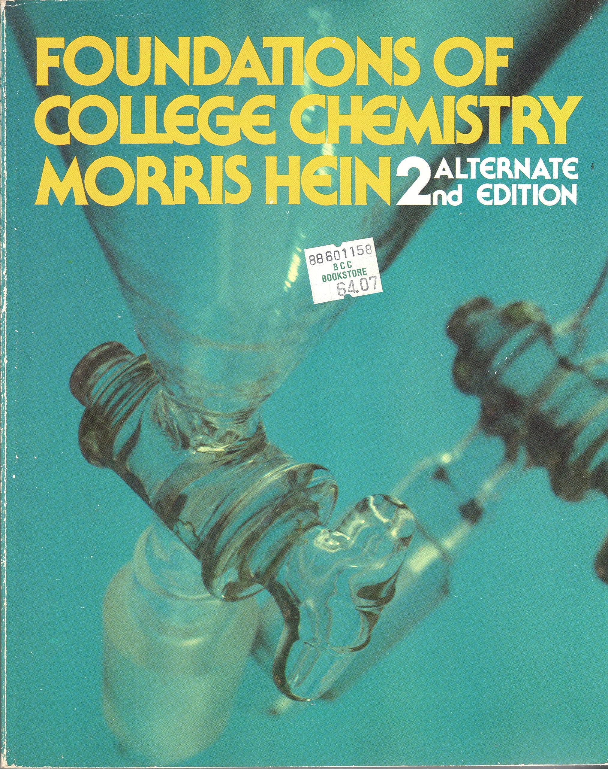 Foundations of College Chemistry,Used