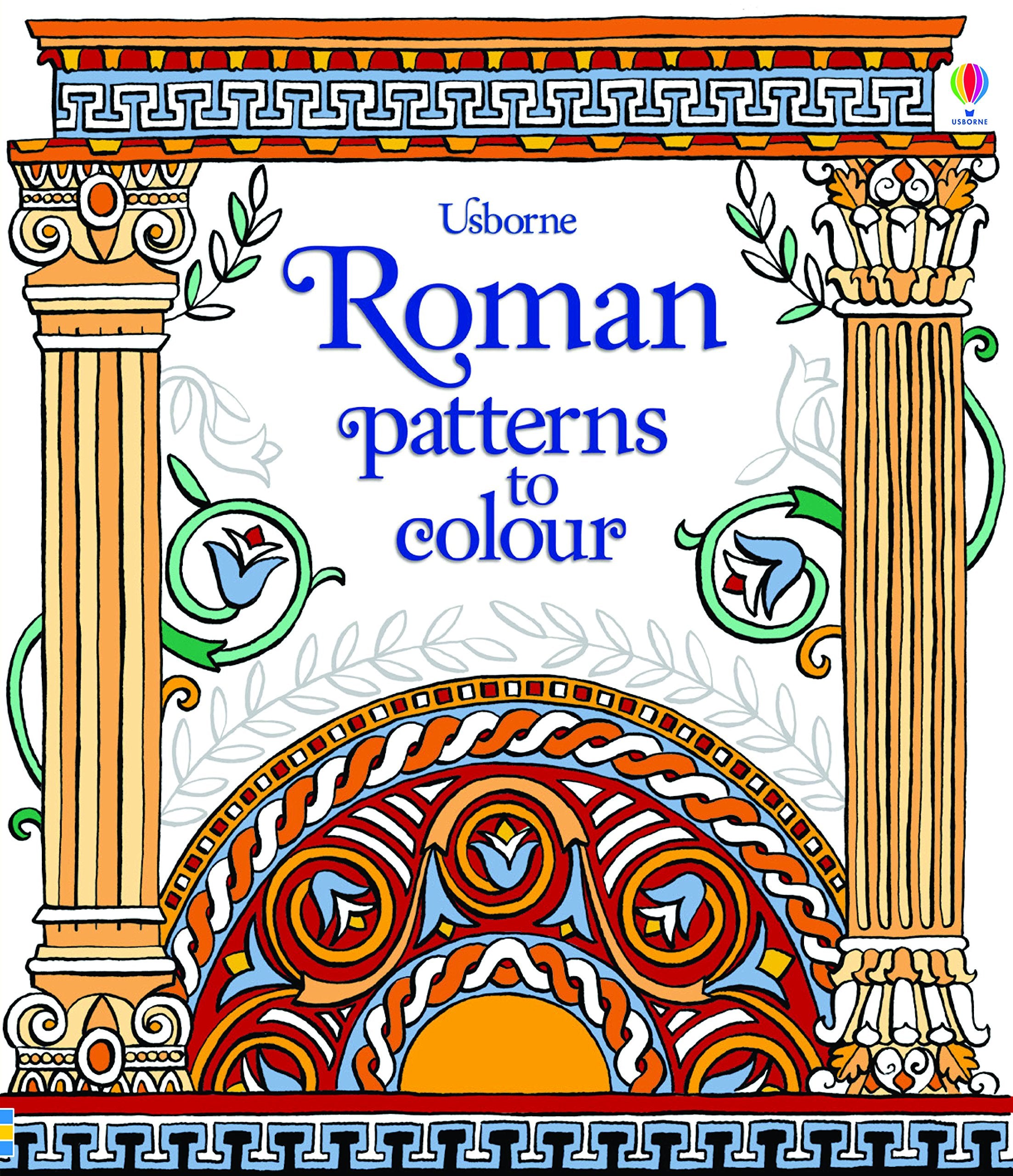 Roman Patterns to Colour,Used