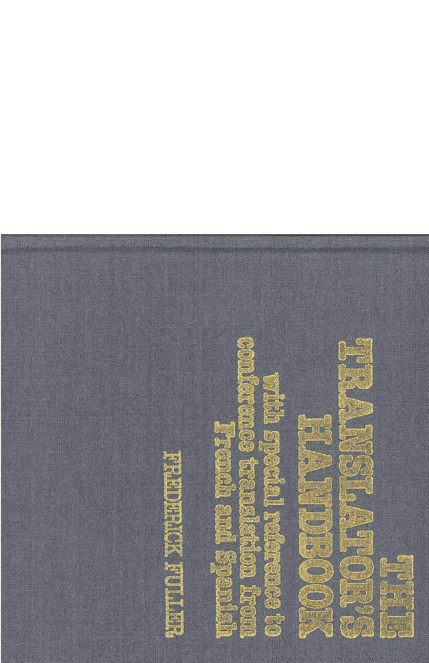 The Translators Handbook: With special reference to conference translation from French and Spanish,Used
