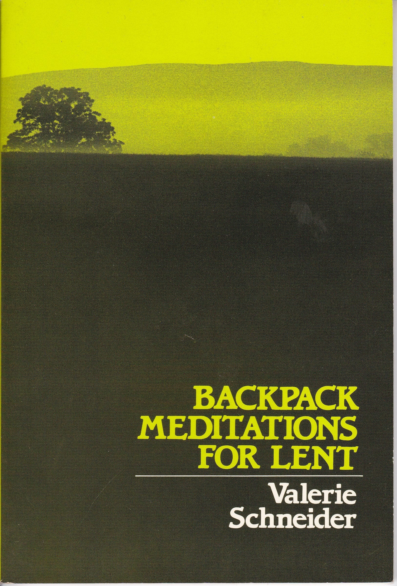 Backpack Meditations for Lent,Used