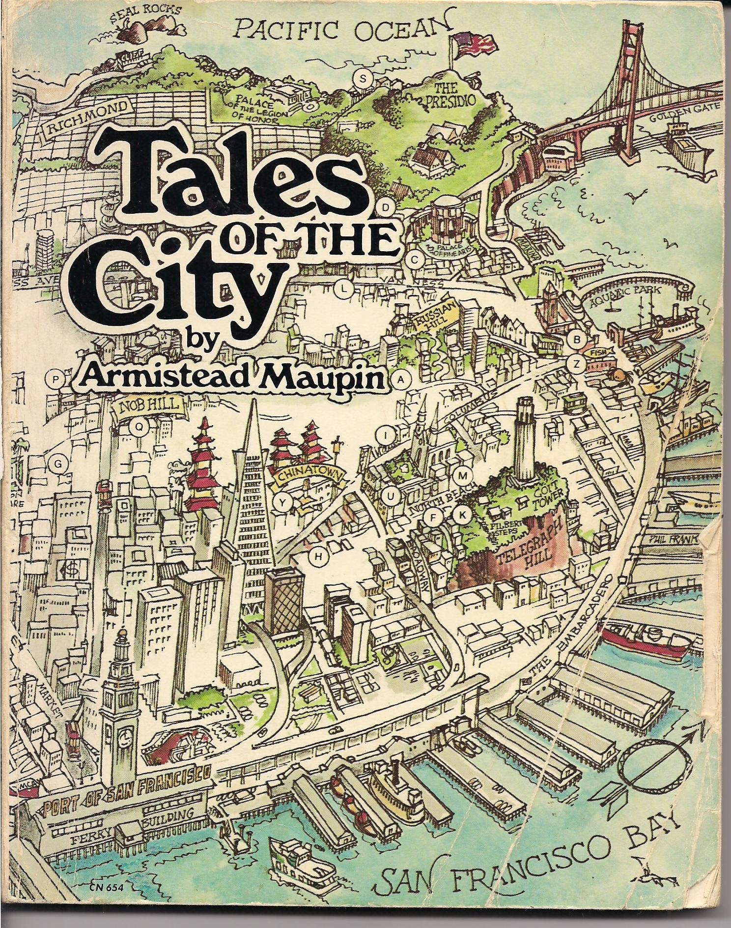 Tales Of The City (Harper Colophon Books),Used
