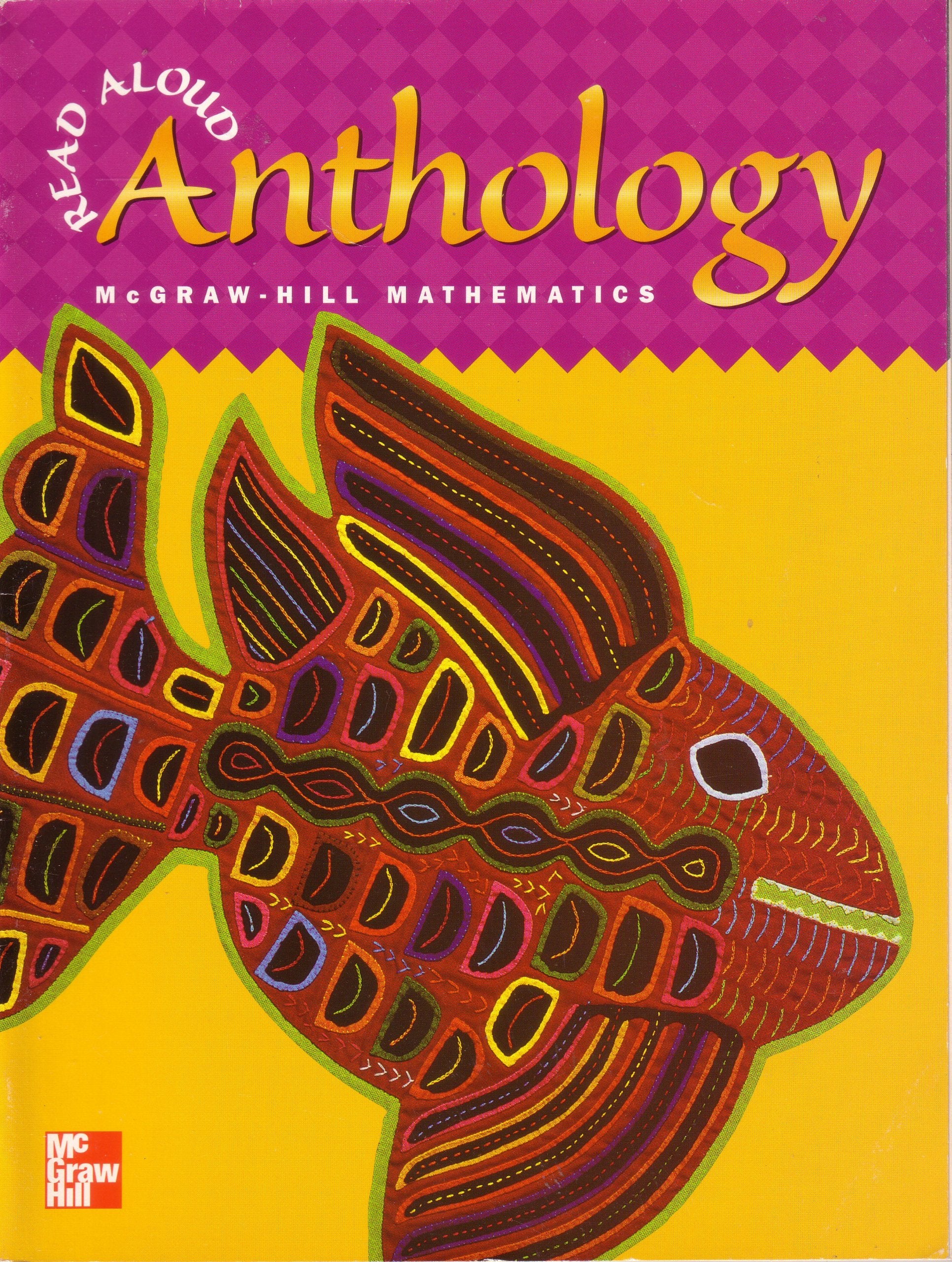 Read Aloud Anthology McGraw Hill Mathematics Grade 1 Math in My World Math for You and Me,Used