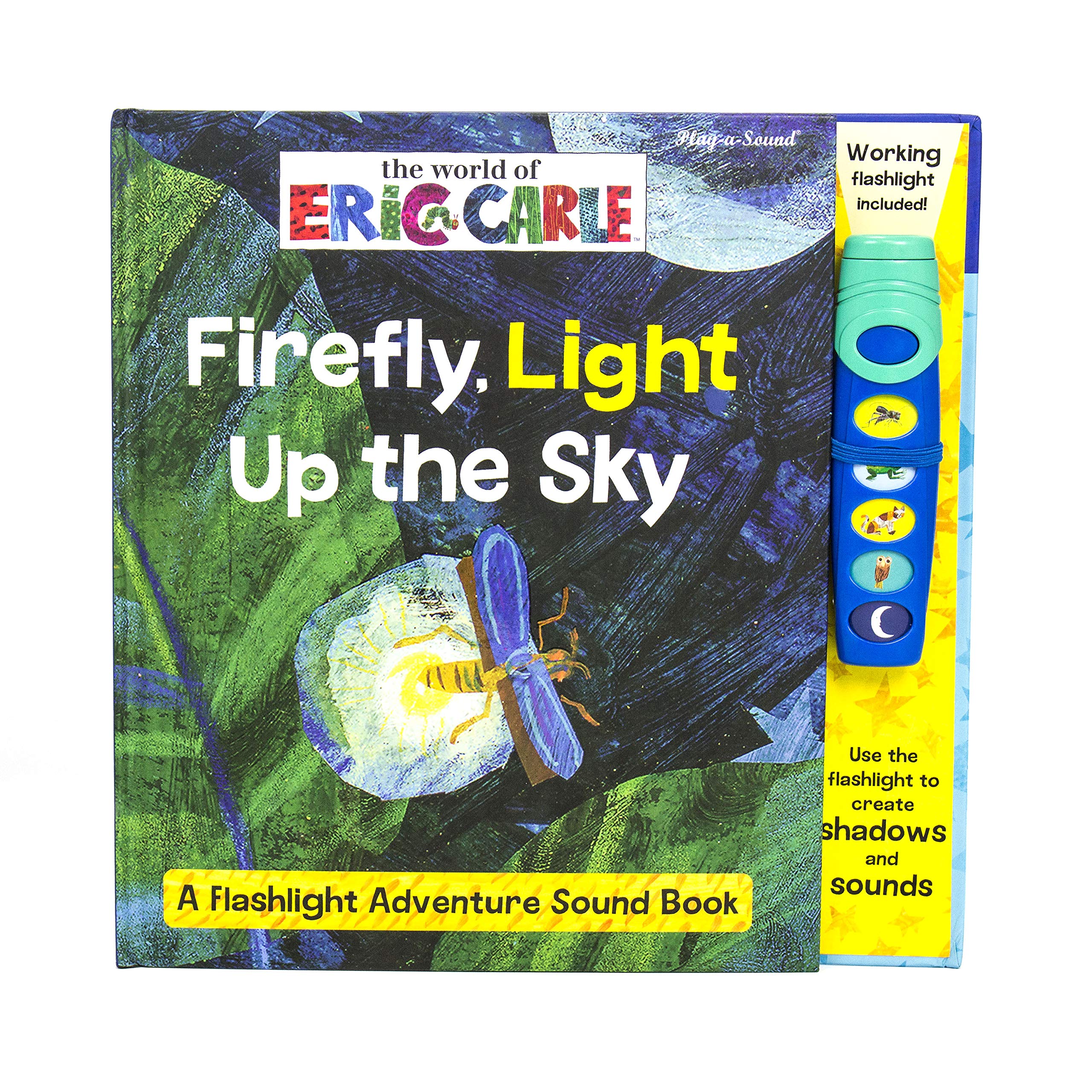 World Of Eric Carle, Firefly, Light Up The Sky  Flashlight Popup Adventure Book  Playasound  Pi Kids