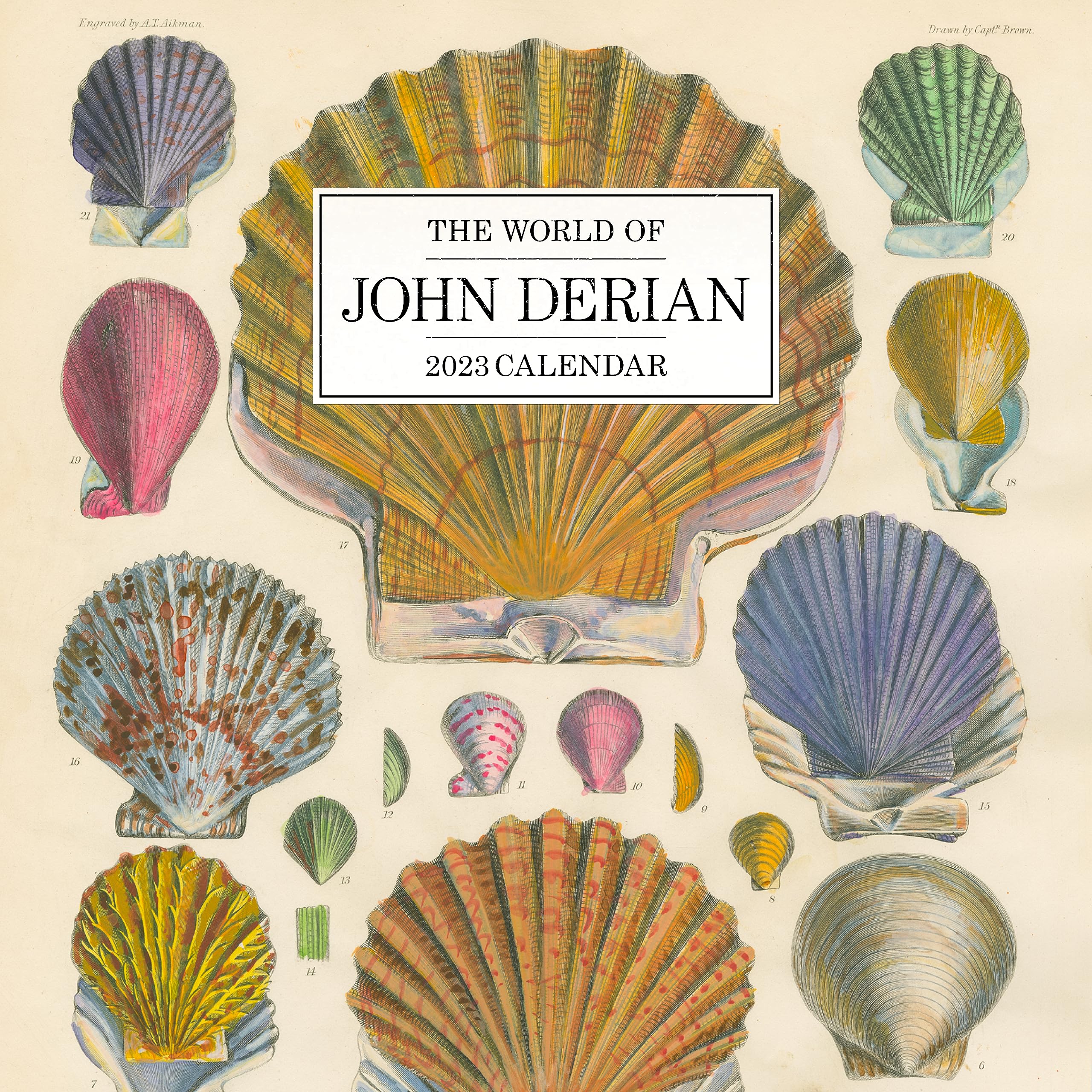 The World Of John Derian Wall Calendar 2023: Handcolored Works Of Art