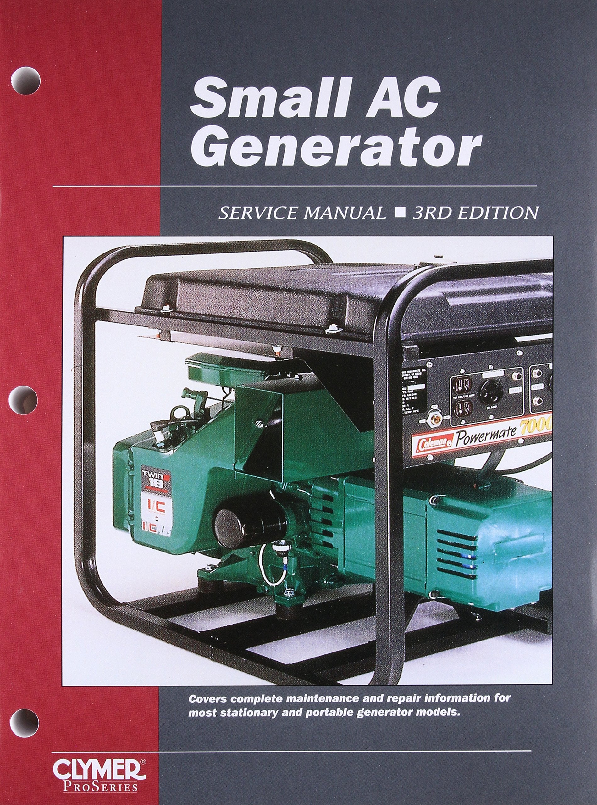 Proseries Small AC Generator (Prior to 1990) Service Repair Manual Vol. 1,Used