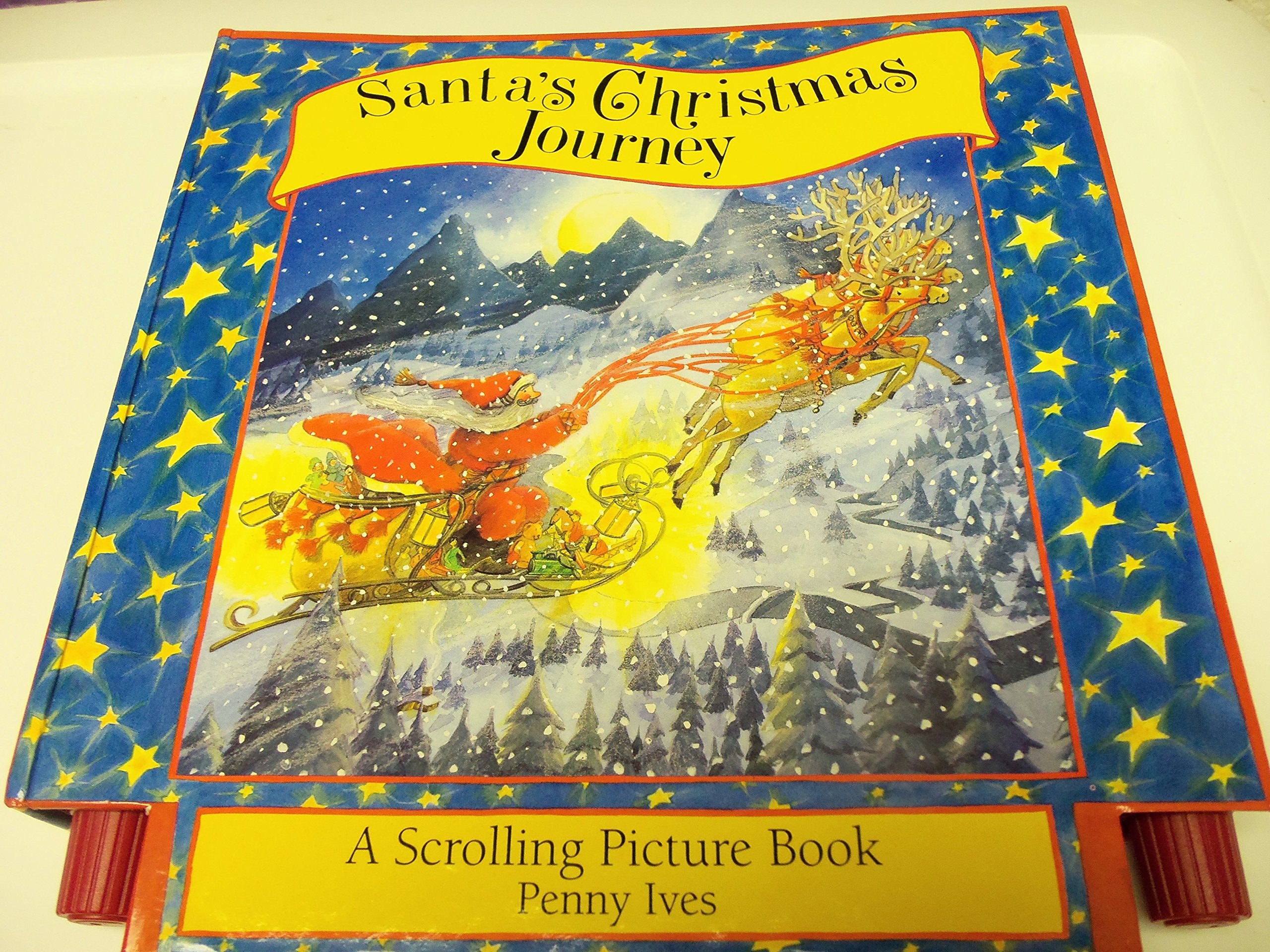 Santa's Christmas Journey: A Scrolling Picture Book,Used