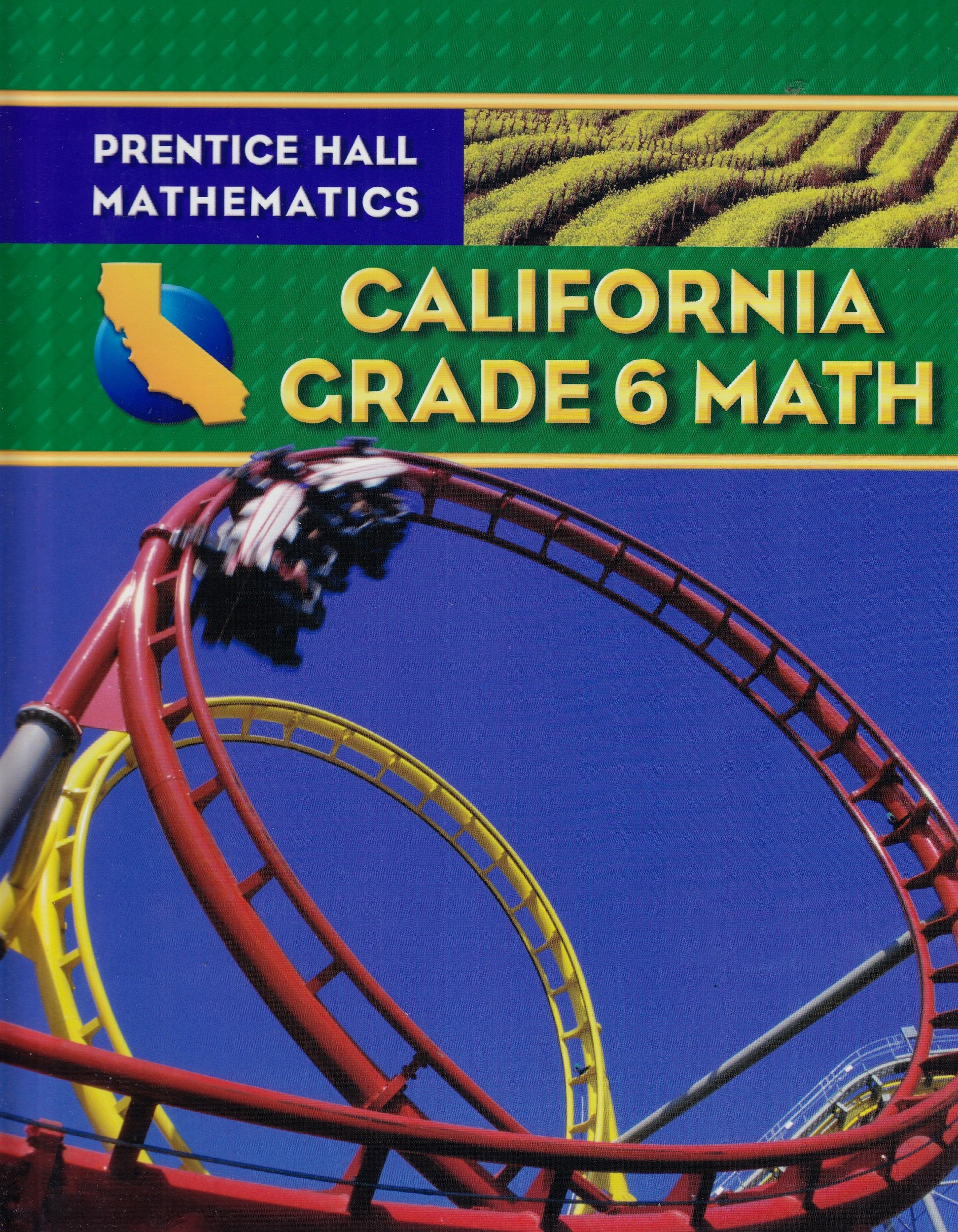 Prentice Hall Mathematics California Grade 6 Math,Used