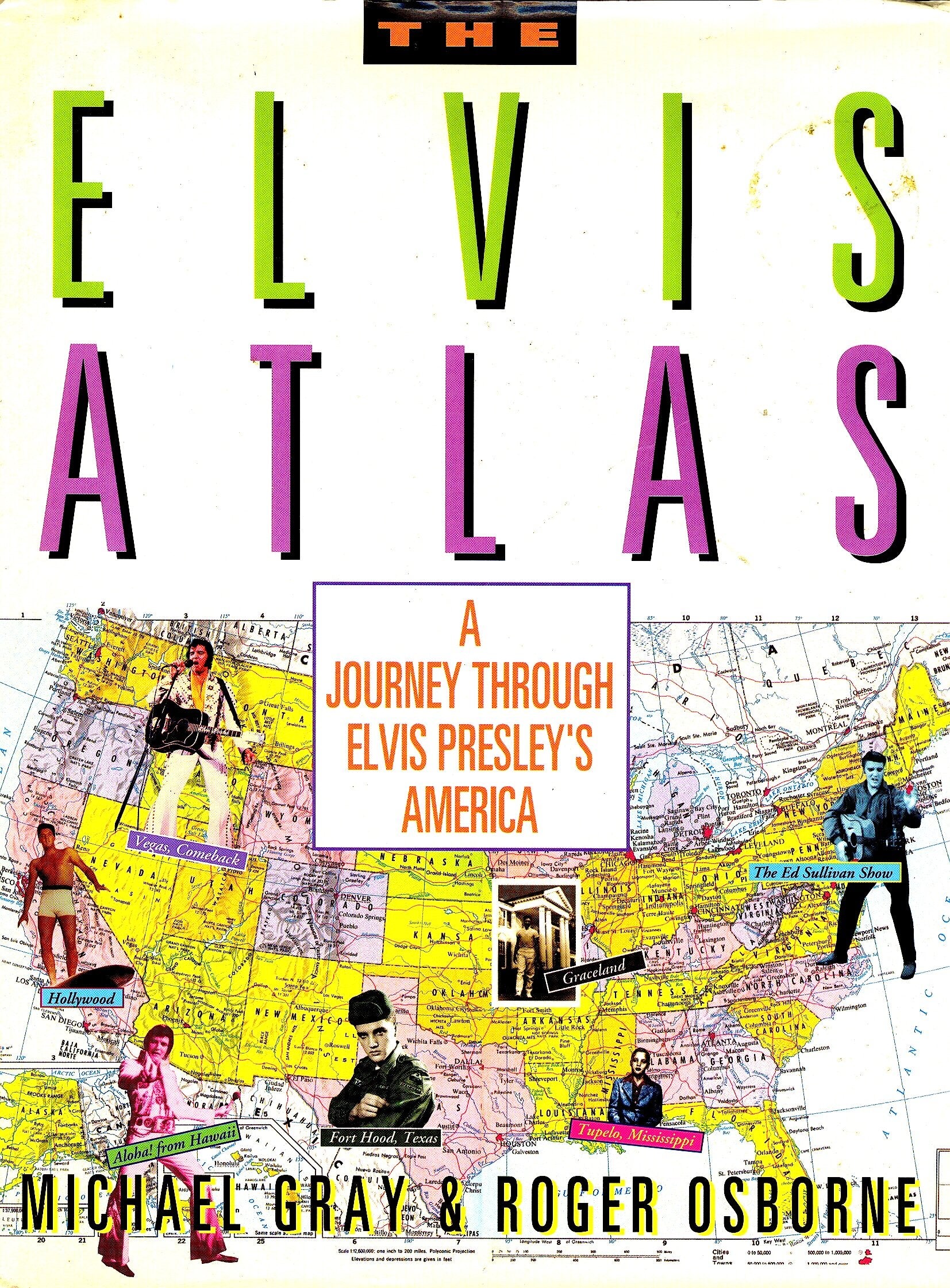 The Elvis Atlas: A Journey Through Elvis Presley'S America (Henry Holt Reference Book),Used