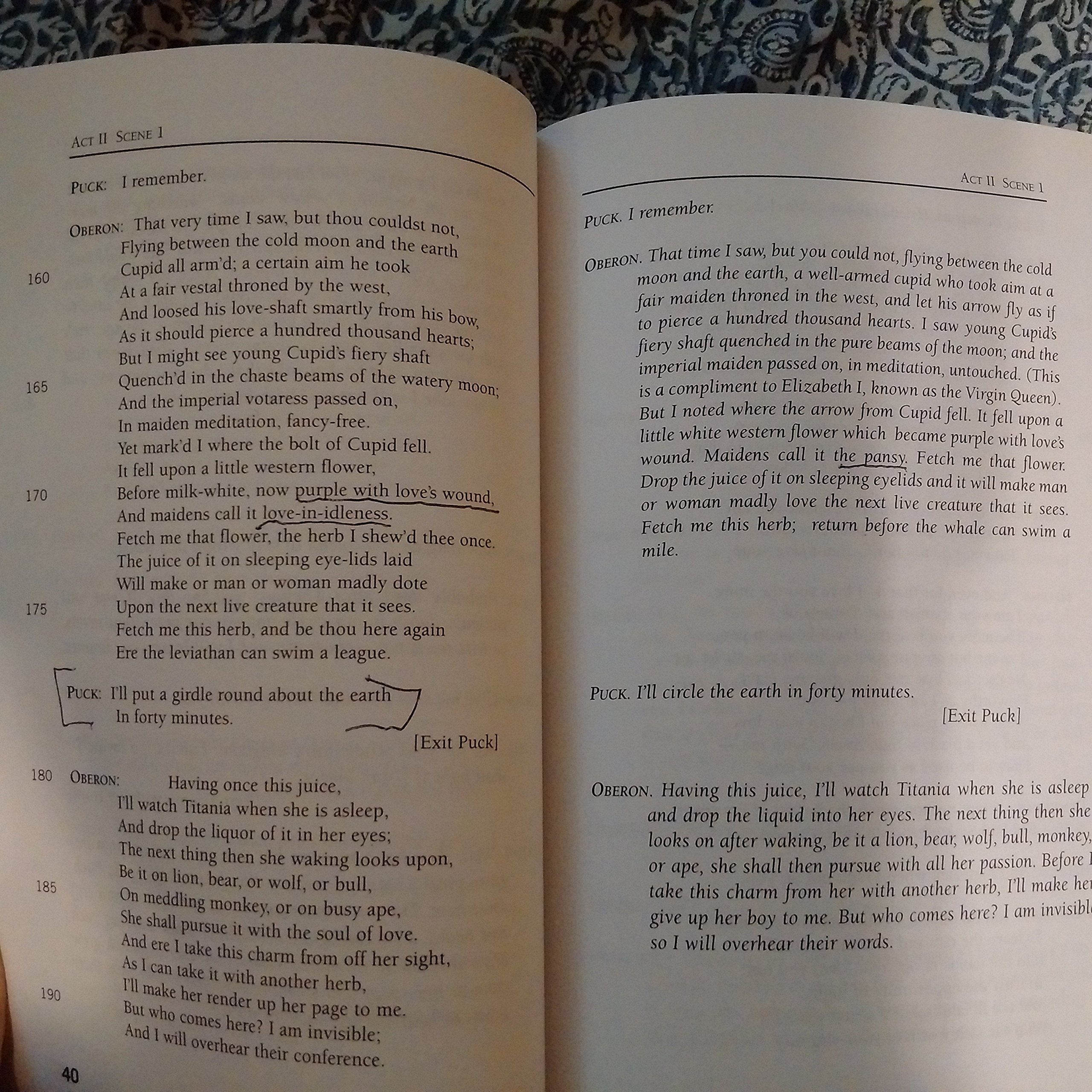 A Midsummer Night's Dream: Side by Side,New