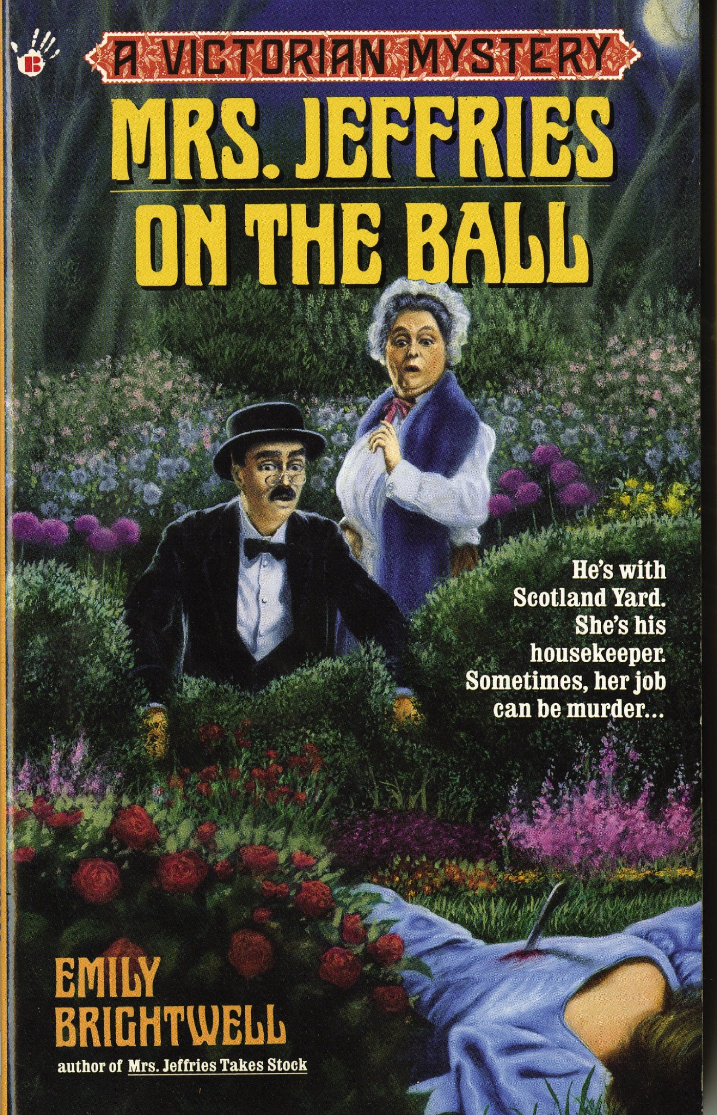 Mrs. Jeffries On The Ball (Victorian Mystery),Used