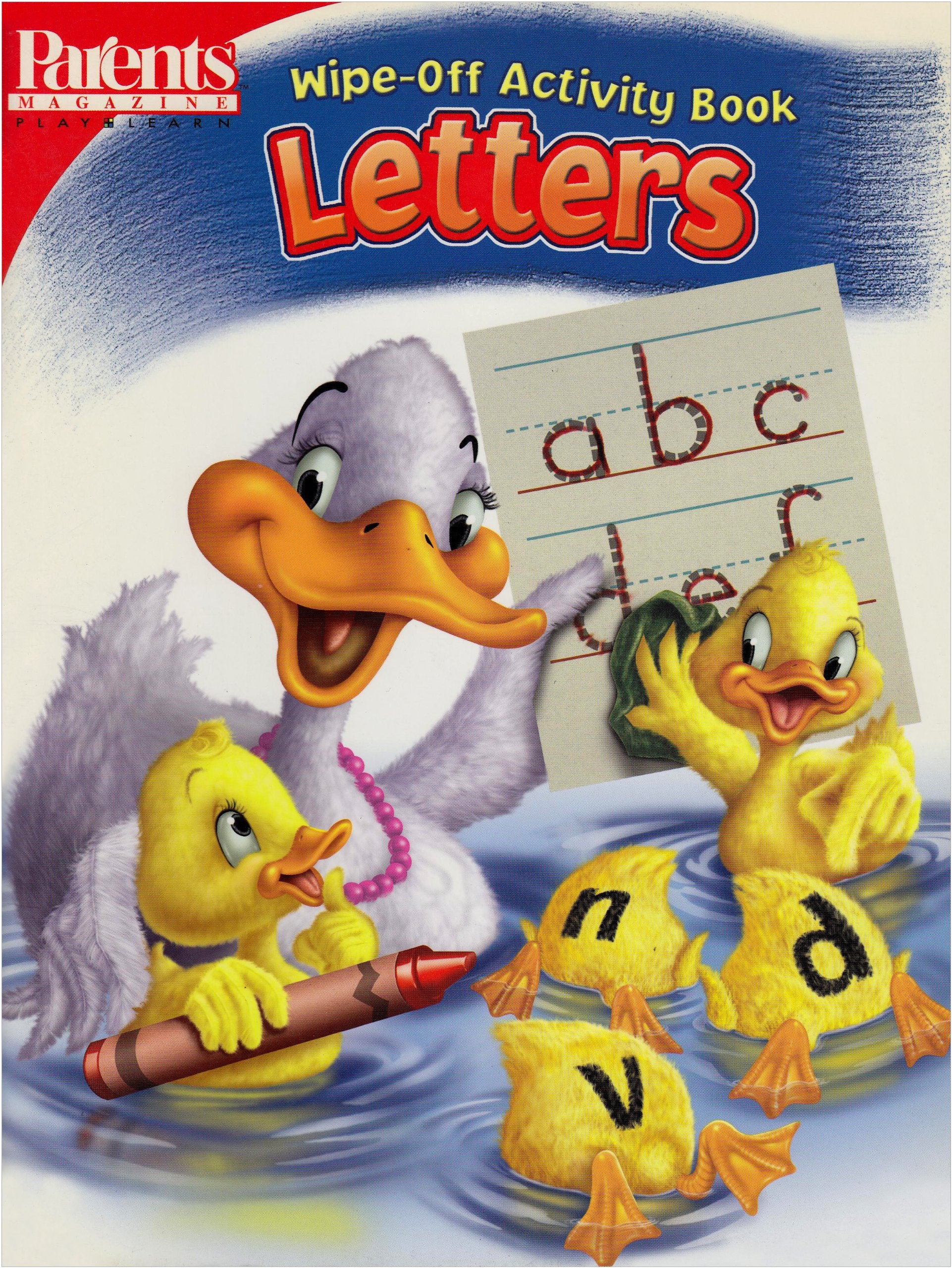 WipeOff Activity Books : Letters,New