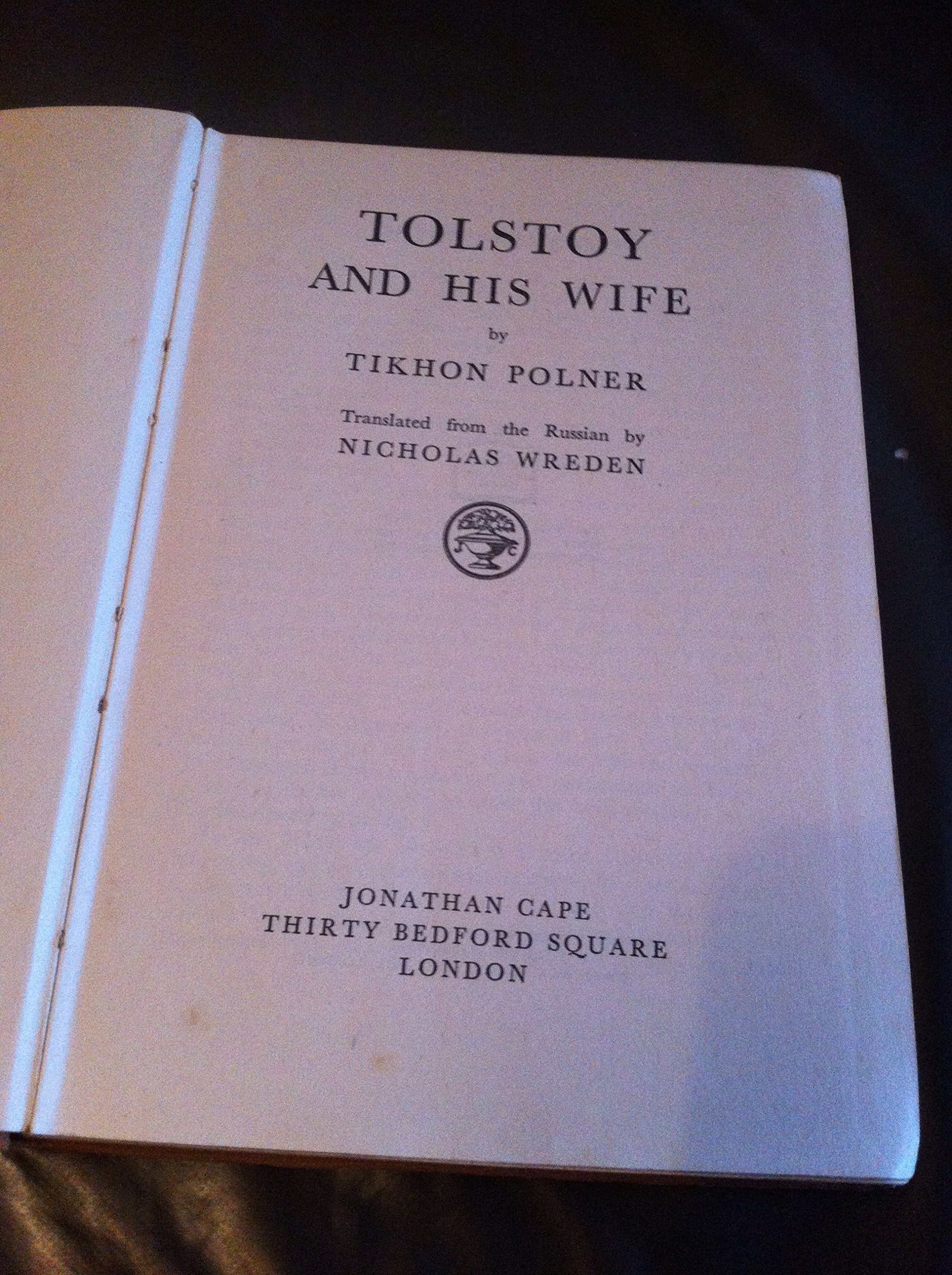 Tolstoy and his wife,Used