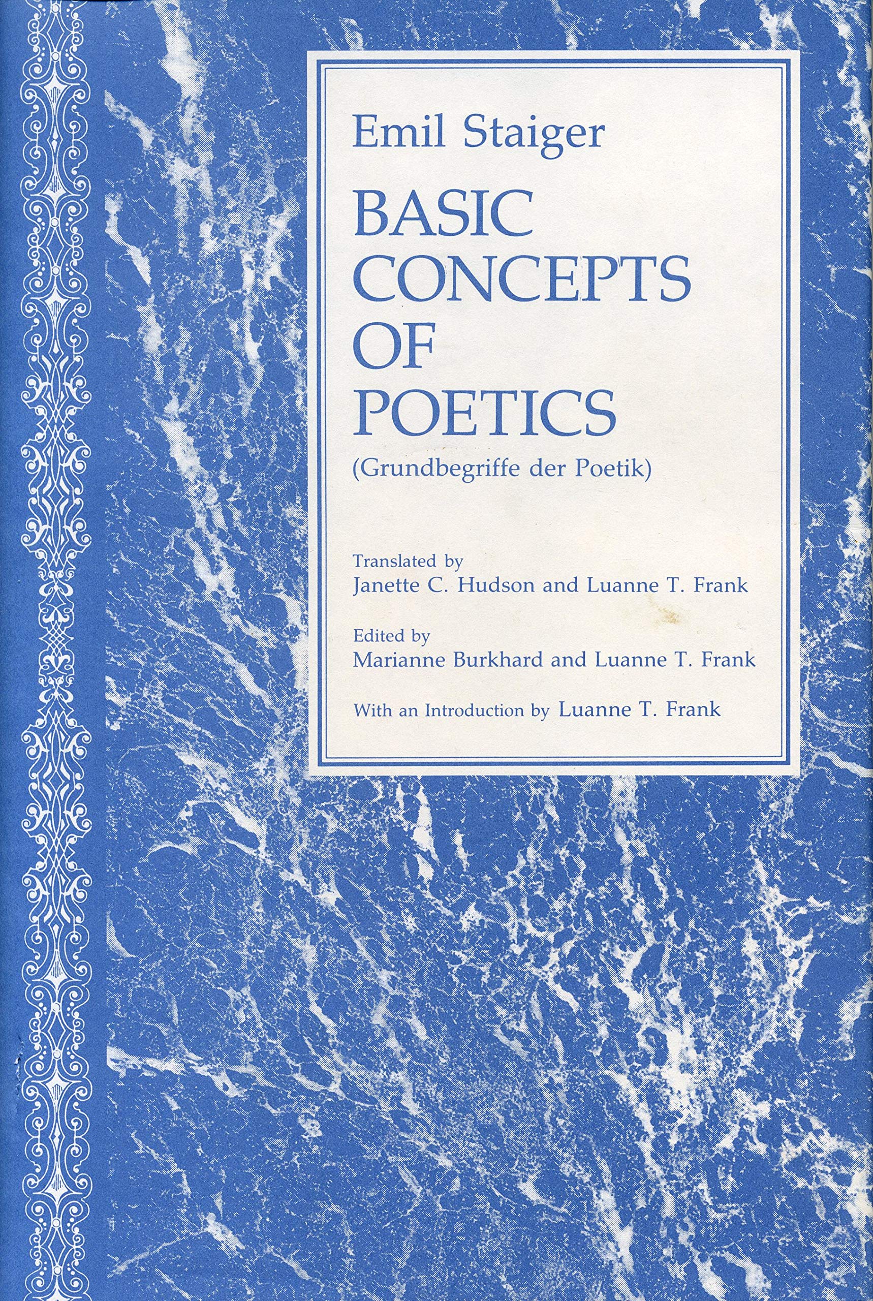 Basic Concepts of Poetics,Used