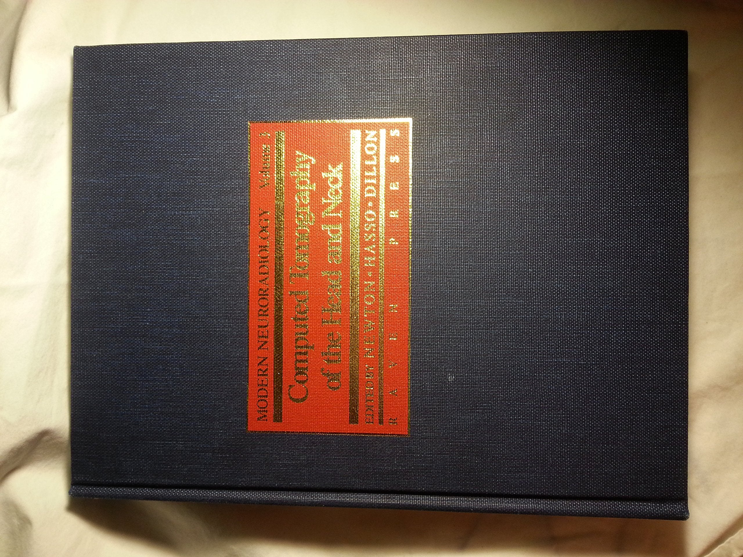Computed Tomography Of The Head And Neck (Modern Neuroradiology, Vol 3),Used