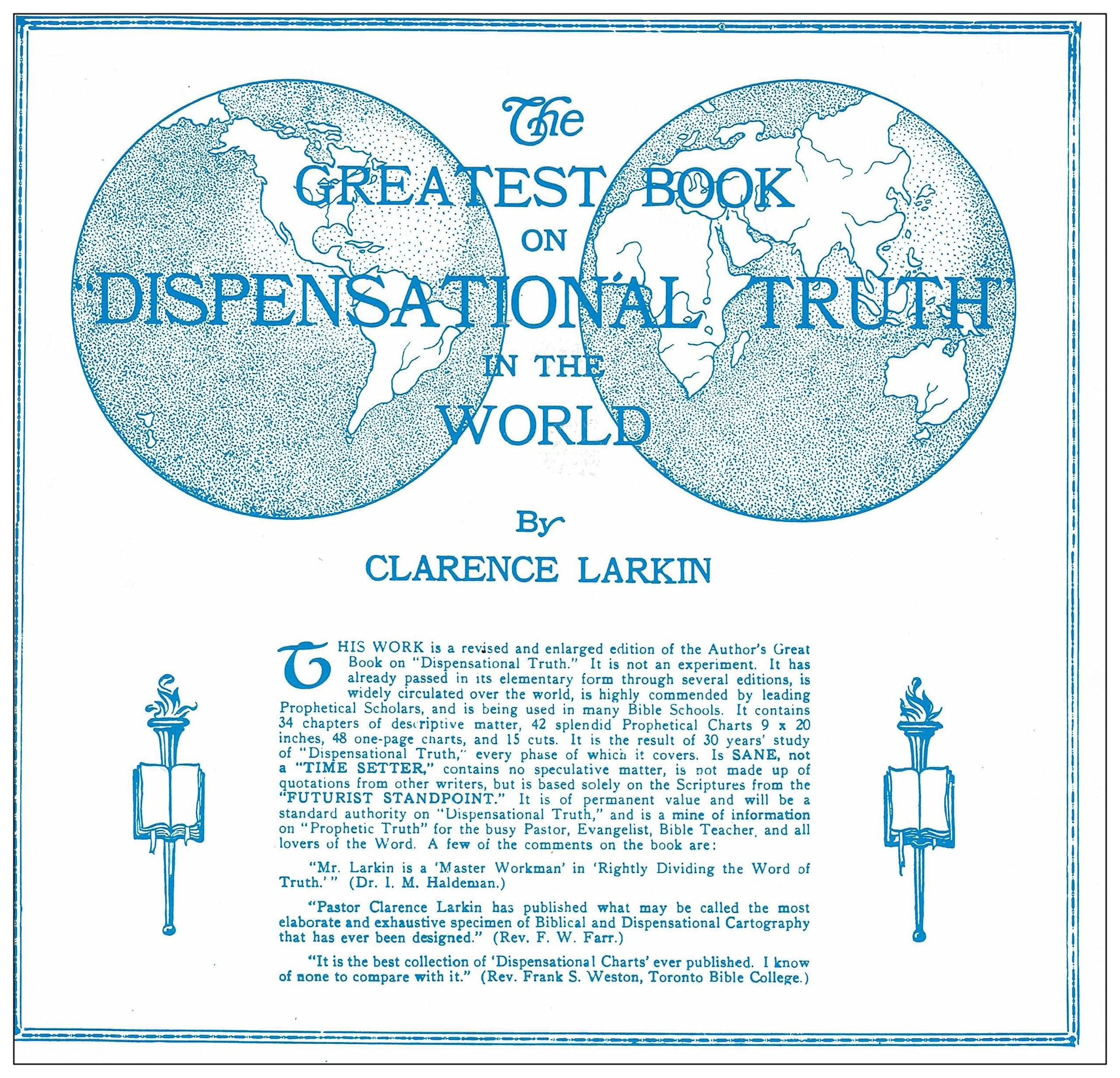 The Greatest Book on 'Dispensational Truth' in the World,Used