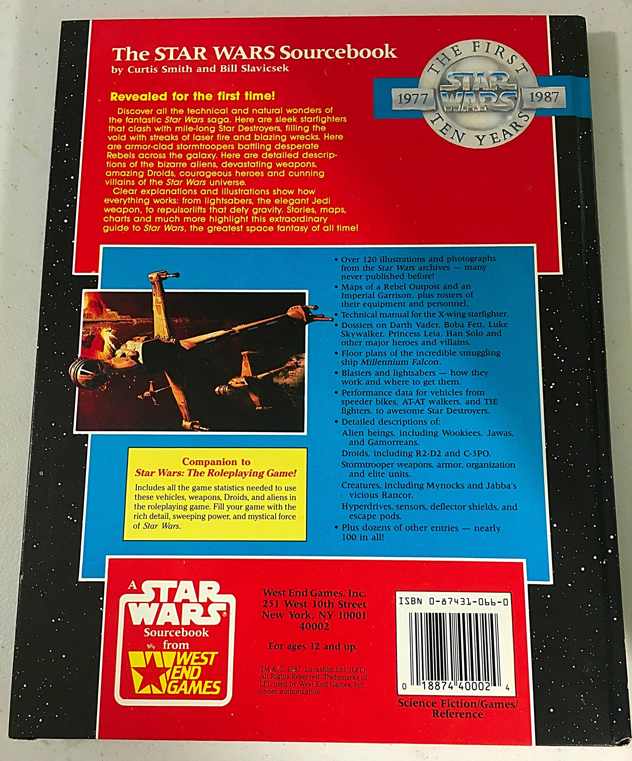 Star Wars Sourcebook,Used