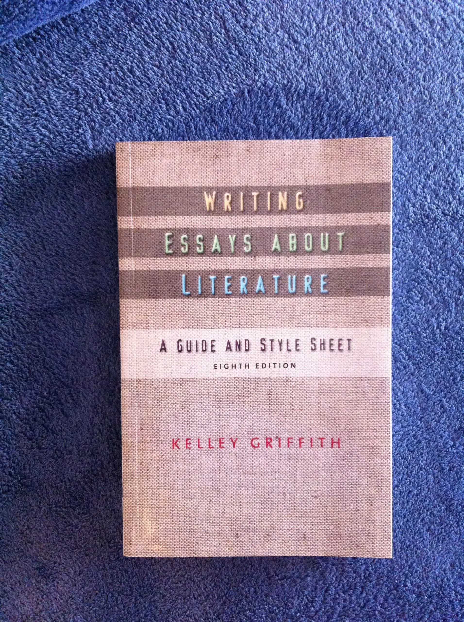 Writing Essays About Literature,Used