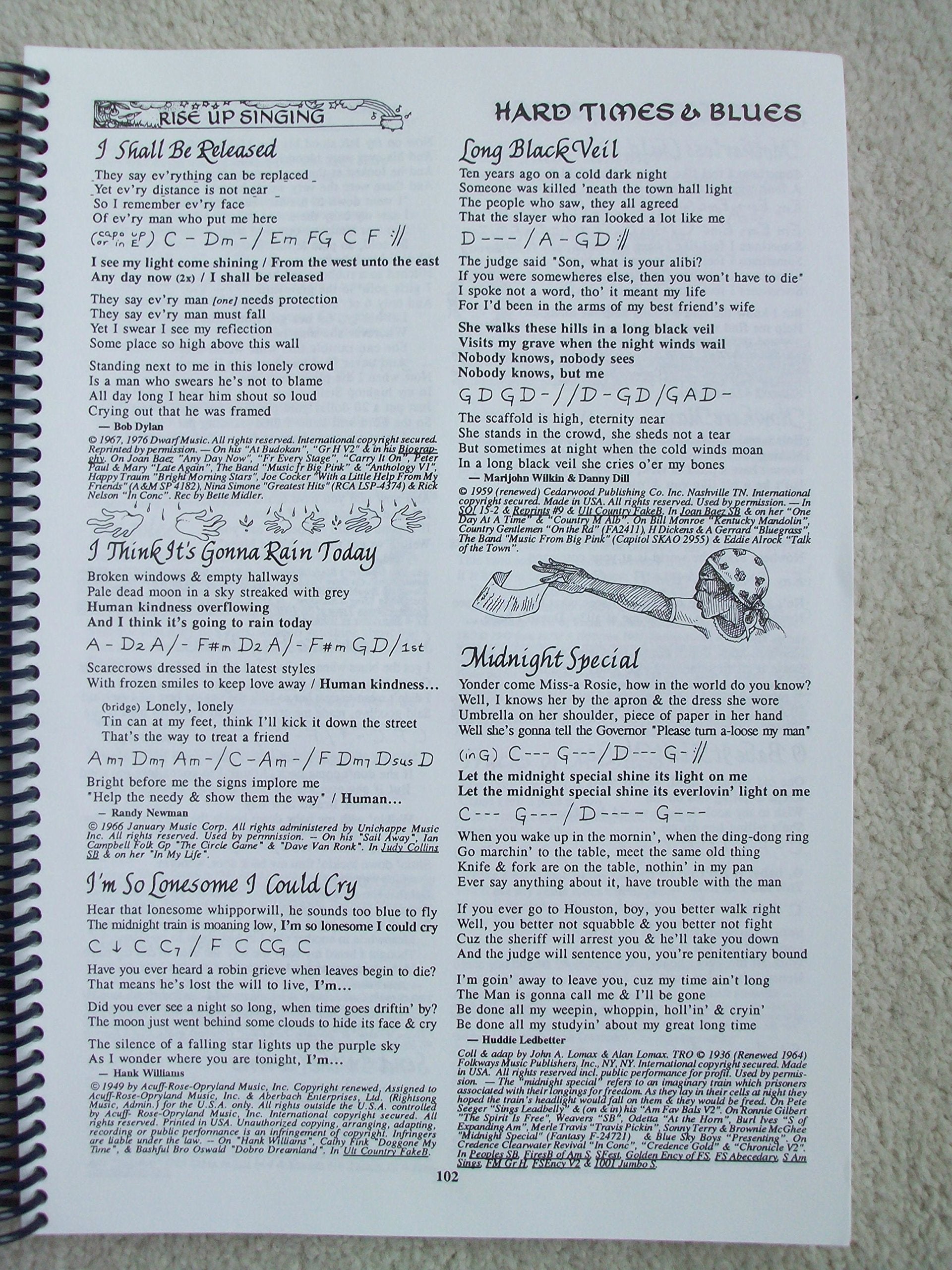 Rise Up Singing,Used