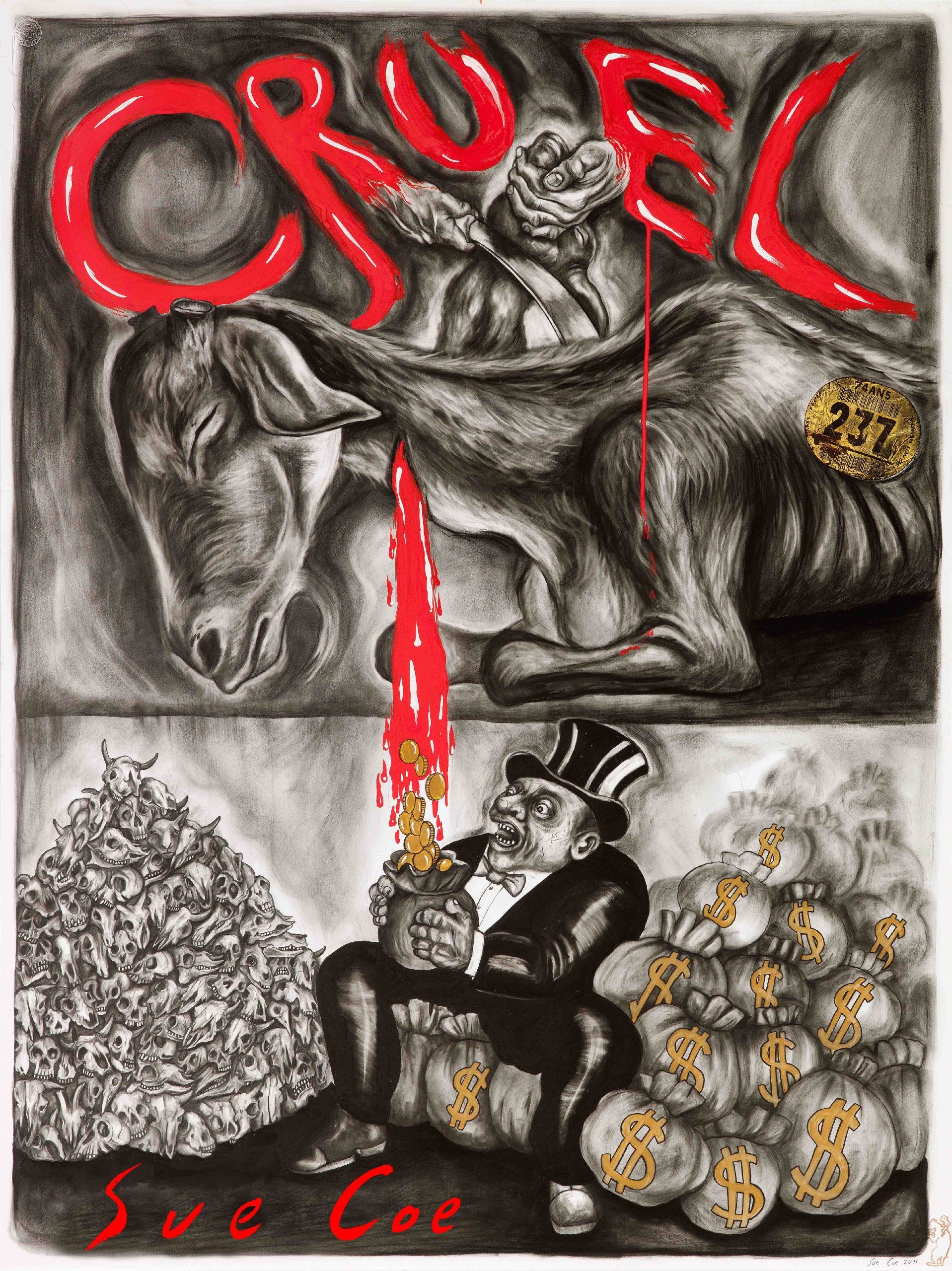 Cruel: Bearing Witness to Animal Exploitation,Used