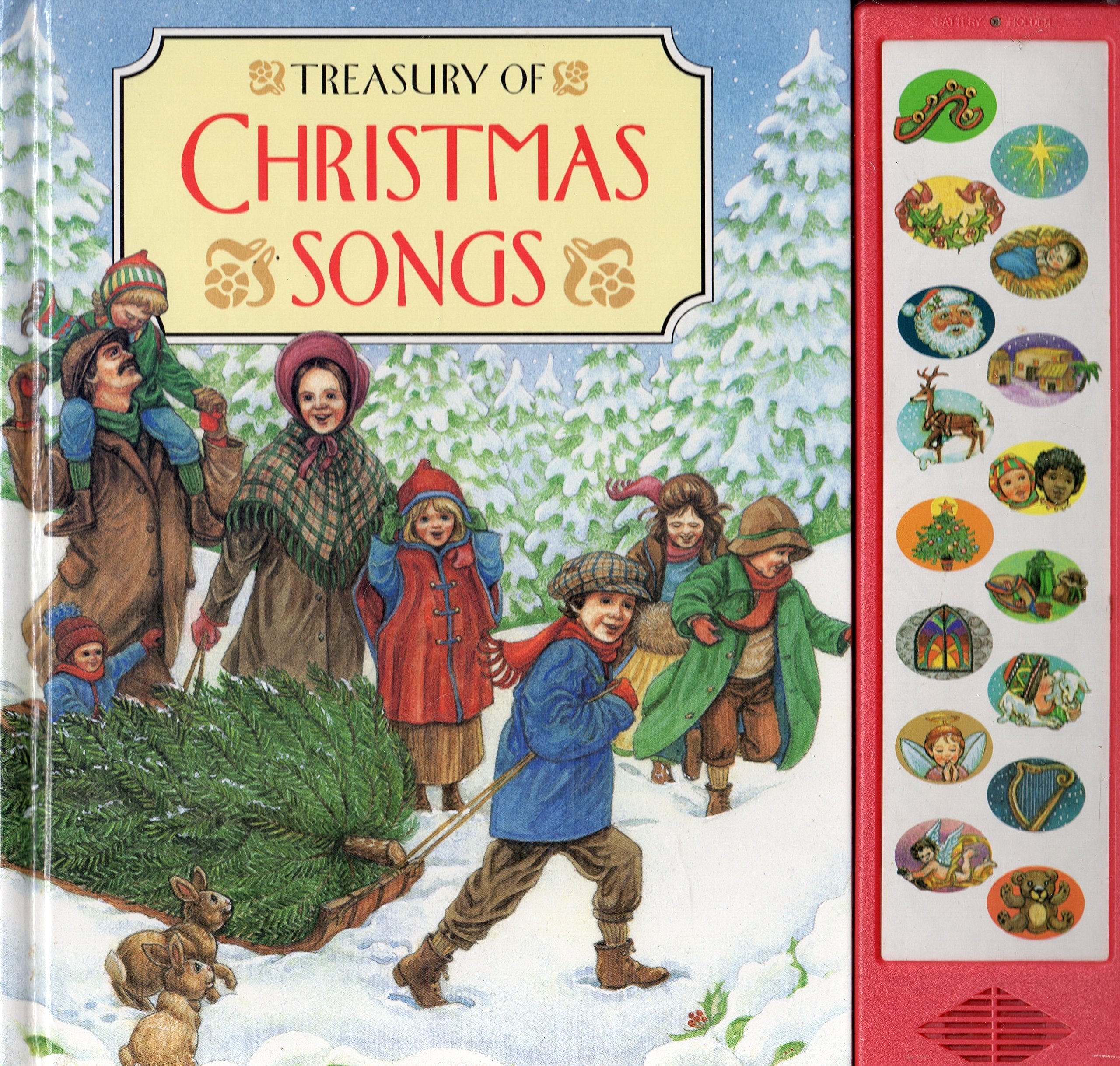 Treasury of Christmas Songs,Used