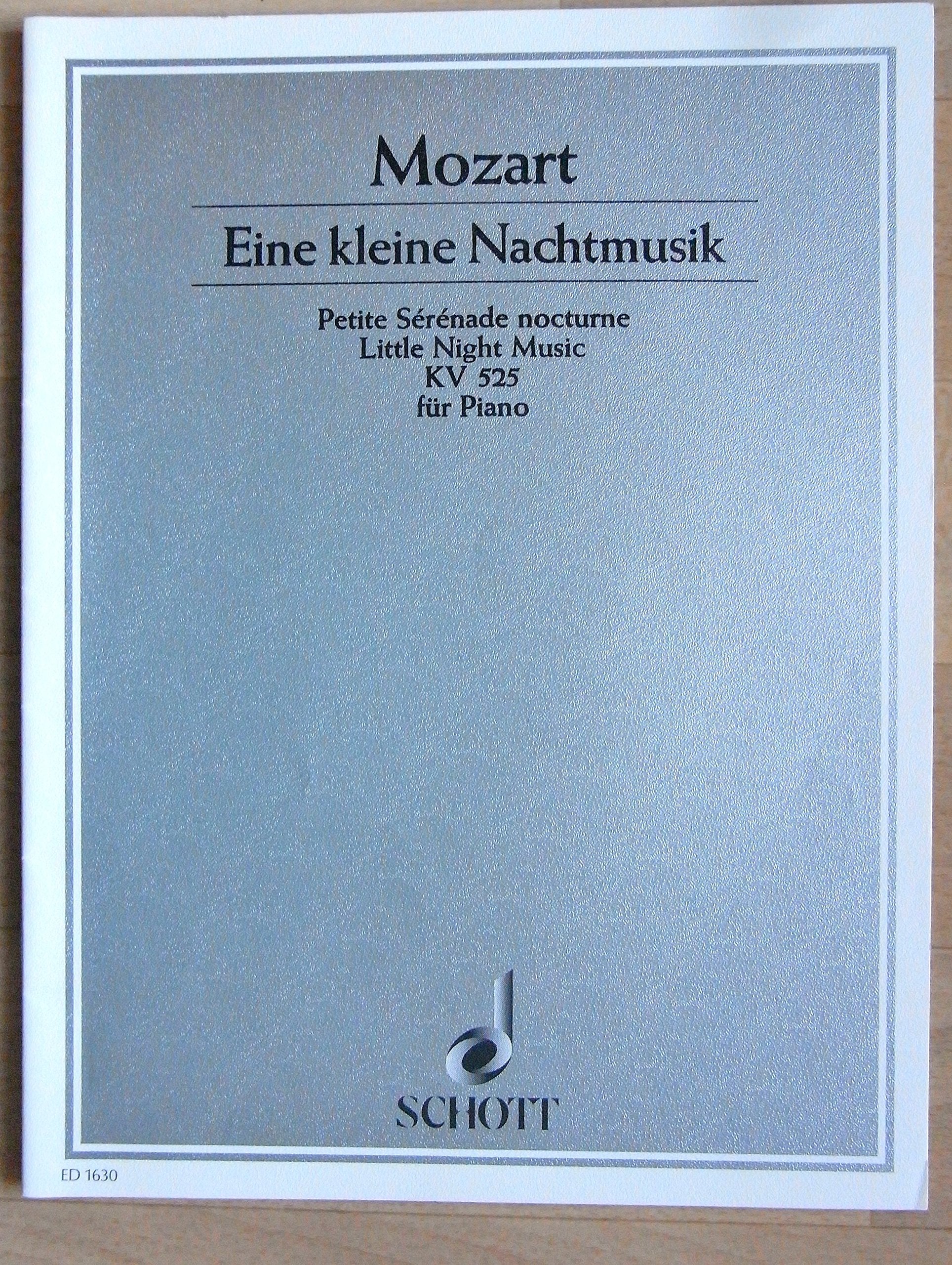 Eine kleine Nachtmusik K. 525: Serenade,Used