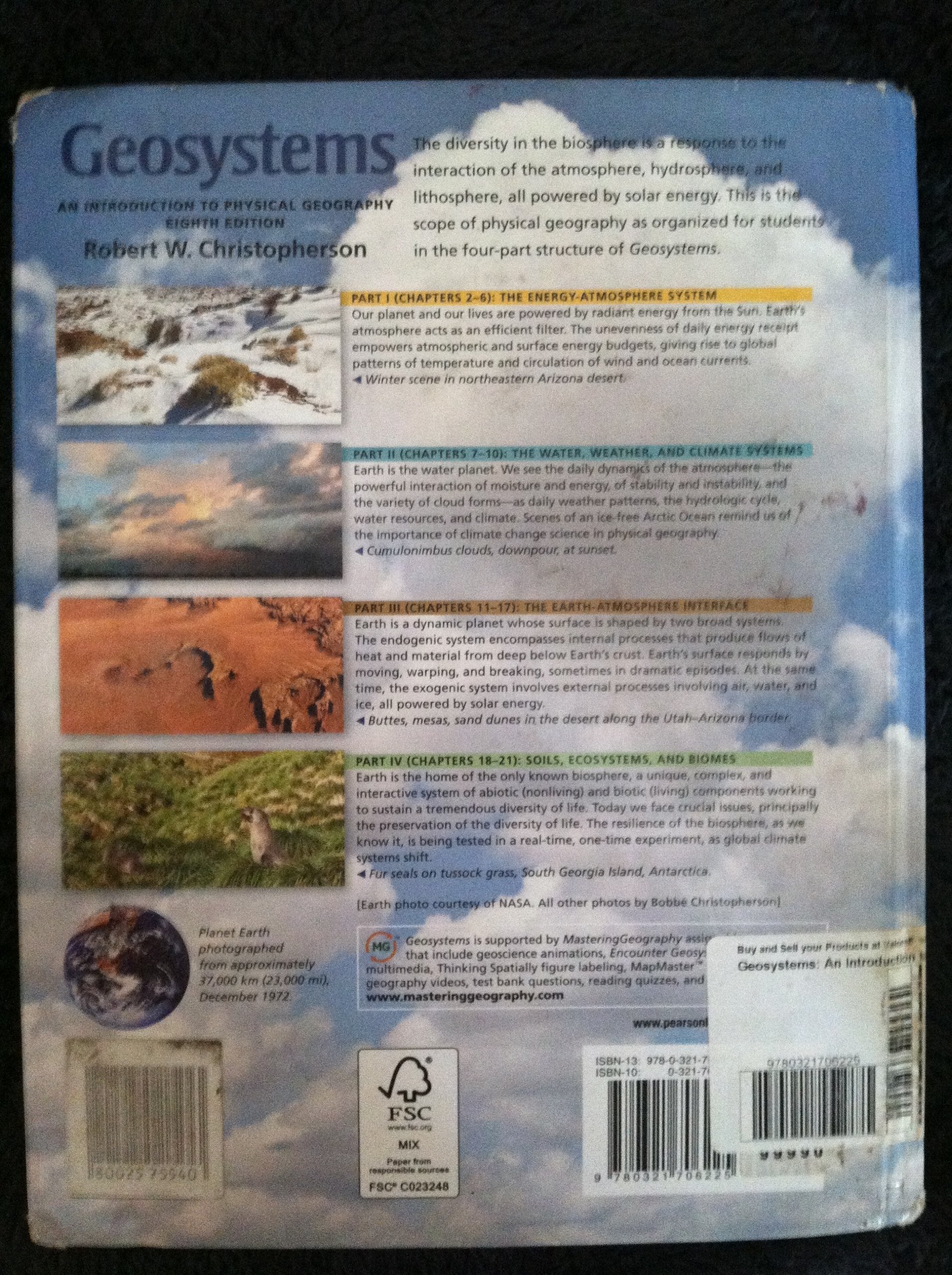 Geosystems: An Introduction to Physical Geography (8th Edition),New