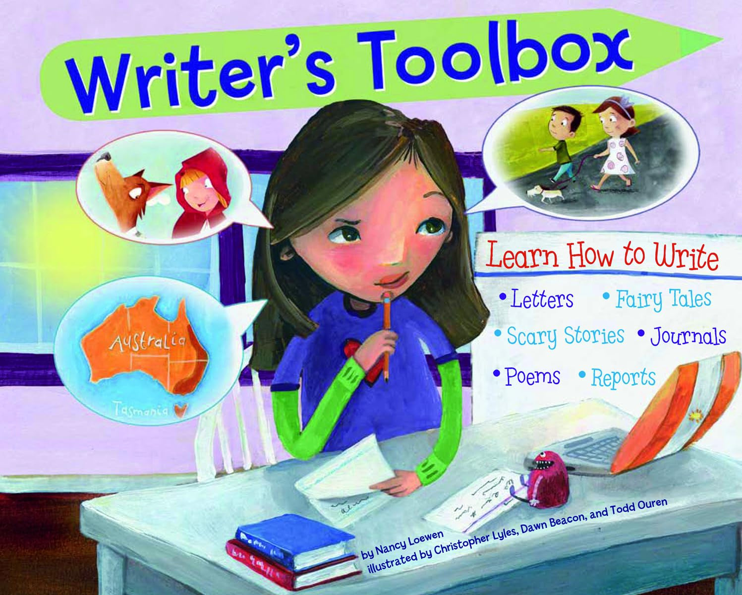Writer's Toolbox: Learn How to Write Letters, Fairy Tales, Scary Stories, Journals, Poems, and Reports,Used