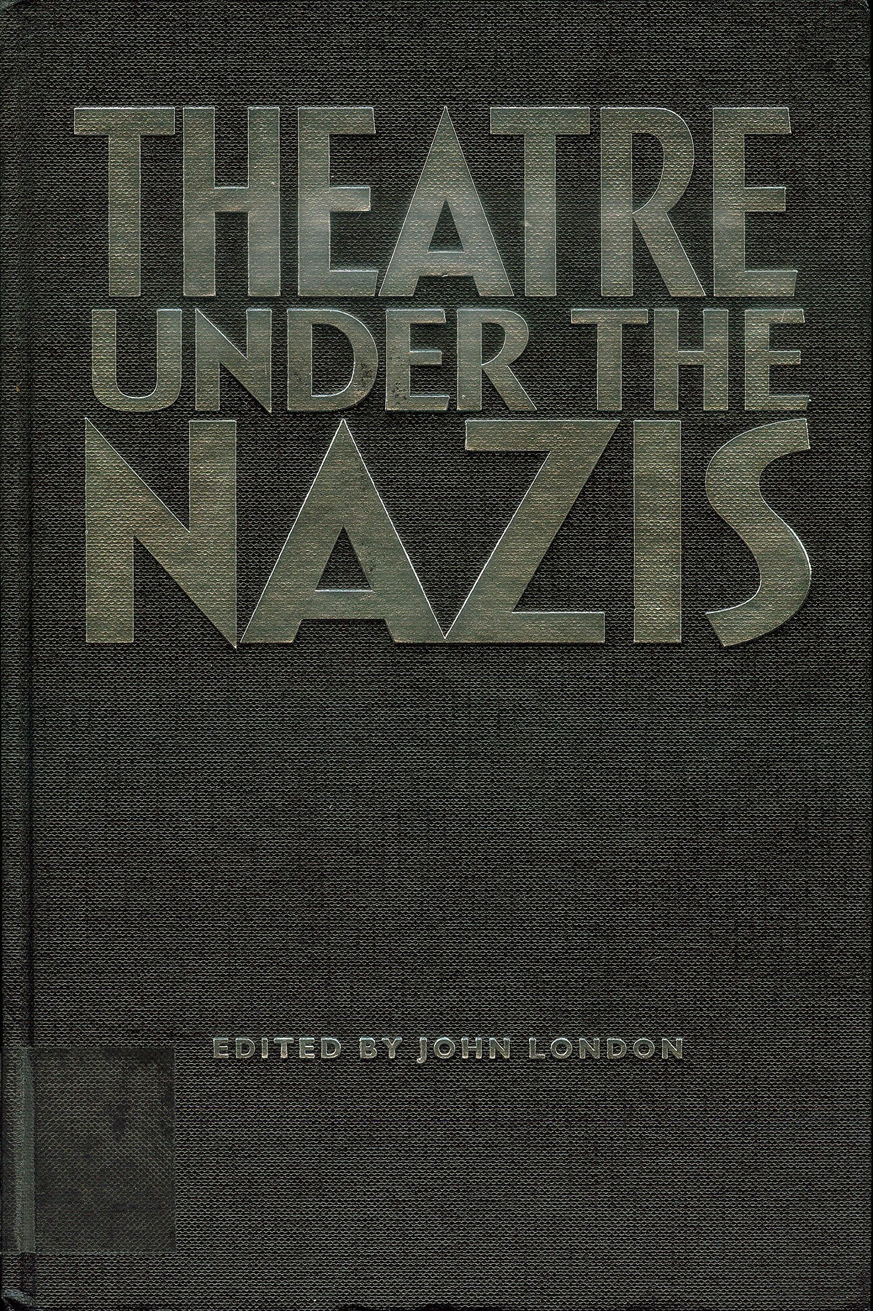 Theatre Under the Nazis,Used