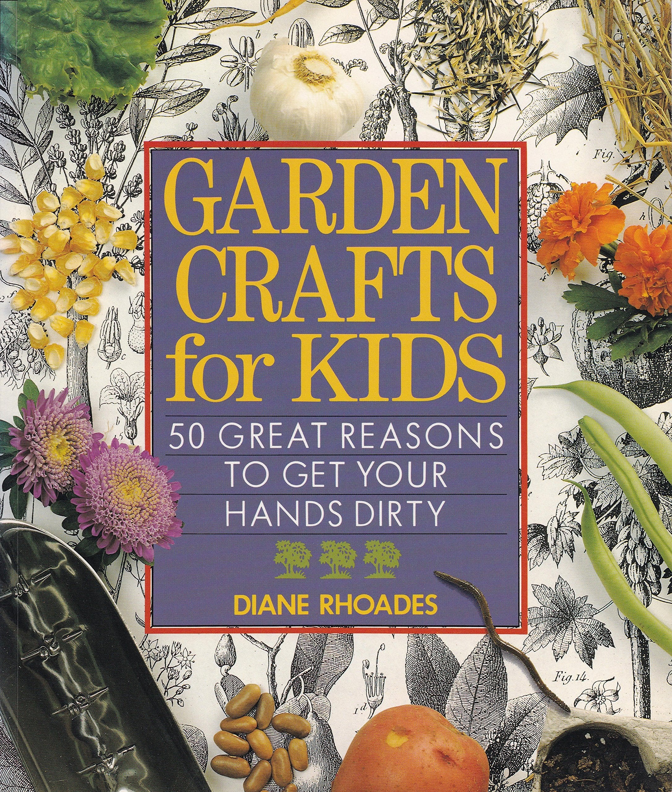 Garden Crafts For Kids: 50 Great Reasons To Get Your Hands Dirty,Used