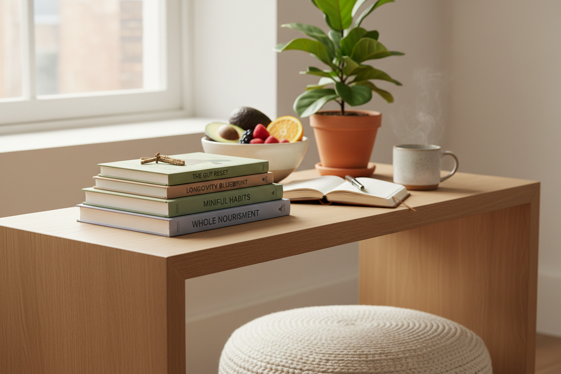 Top Health and Wellness Books to Transform Your Nutrition, Longevity, and Mental Health