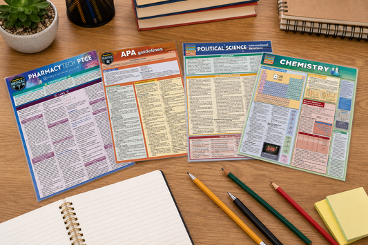 The Study Gift That Actually Gets Used: A QuickStudy Reference Guide for Every Student on Your List